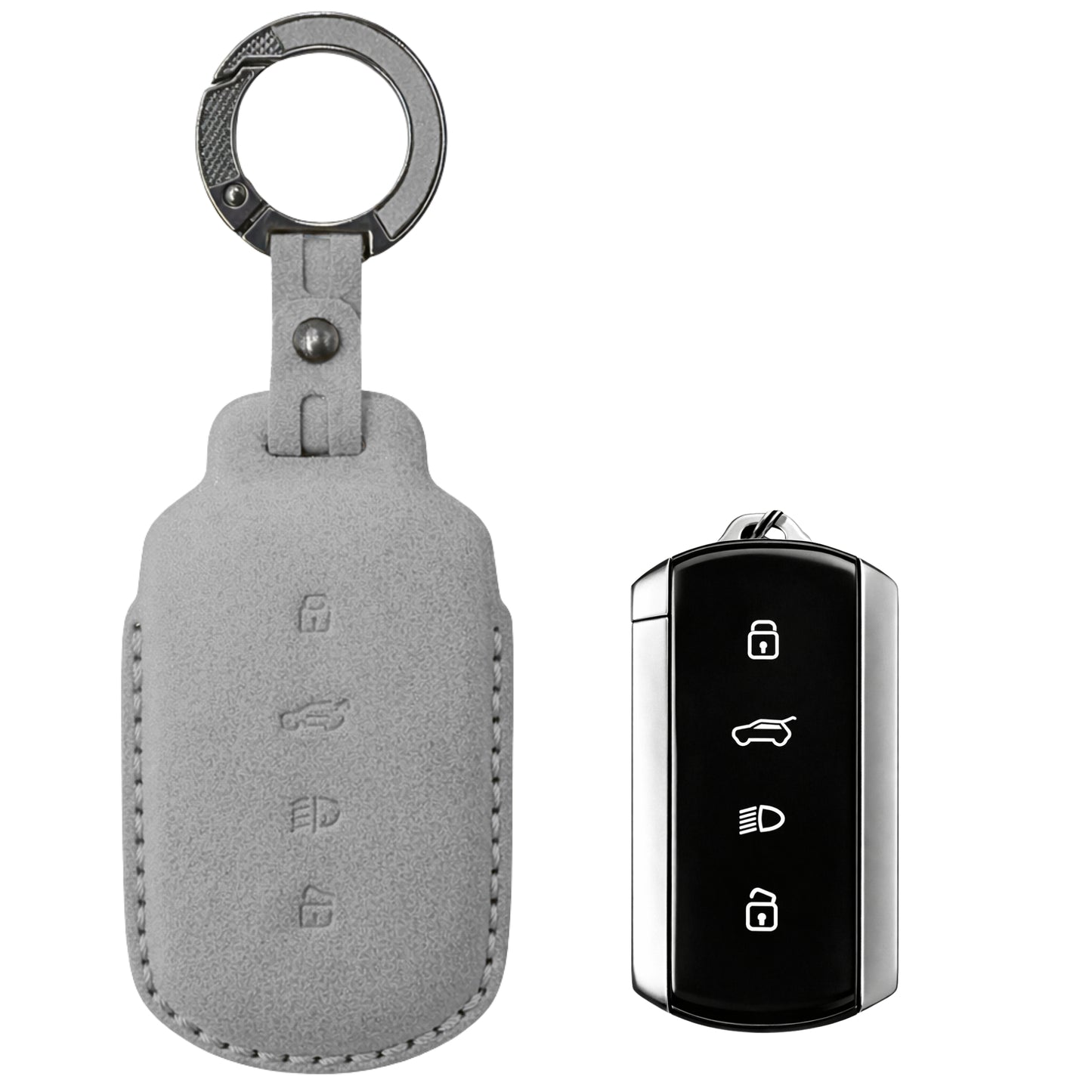 
                  
                    KMH Alcantara Key Cover for Tata(D3)-KEY COVER-KMH-Red-CARPLUS
                  
                