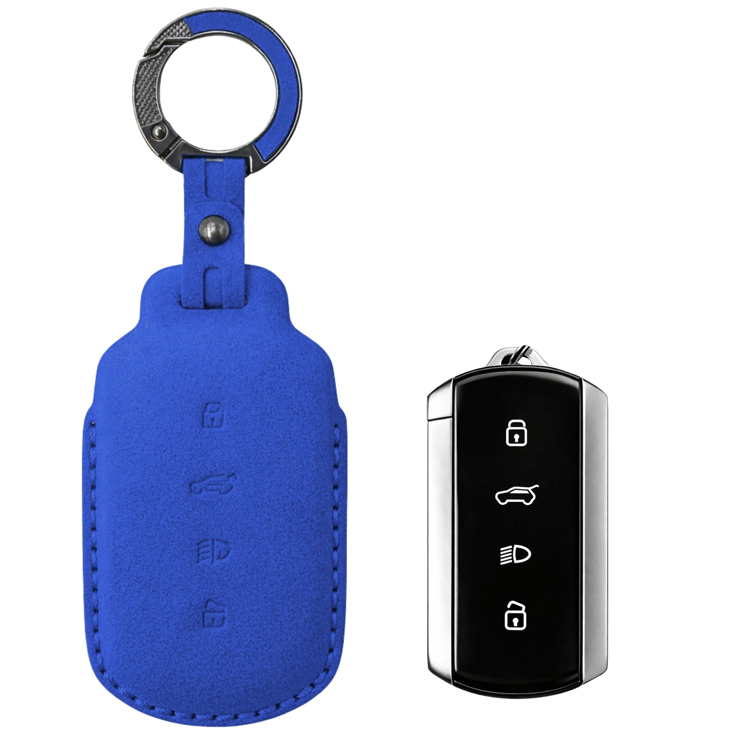 
                  
                    KMH Alcantara Key Cover for Tata(D3)-KEY COVER-KMH-Red-CARPLUS
                  
                