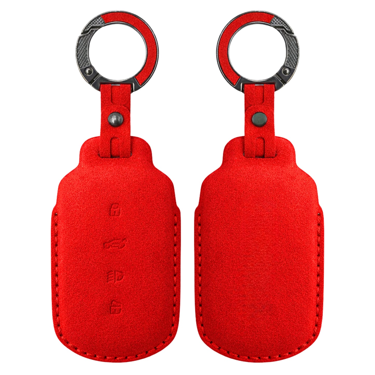 
                  
                    KMH Alcantara Key Cover for Tata(D3)-KEY COVER-KMH-Red-CARPLUS
                  
                