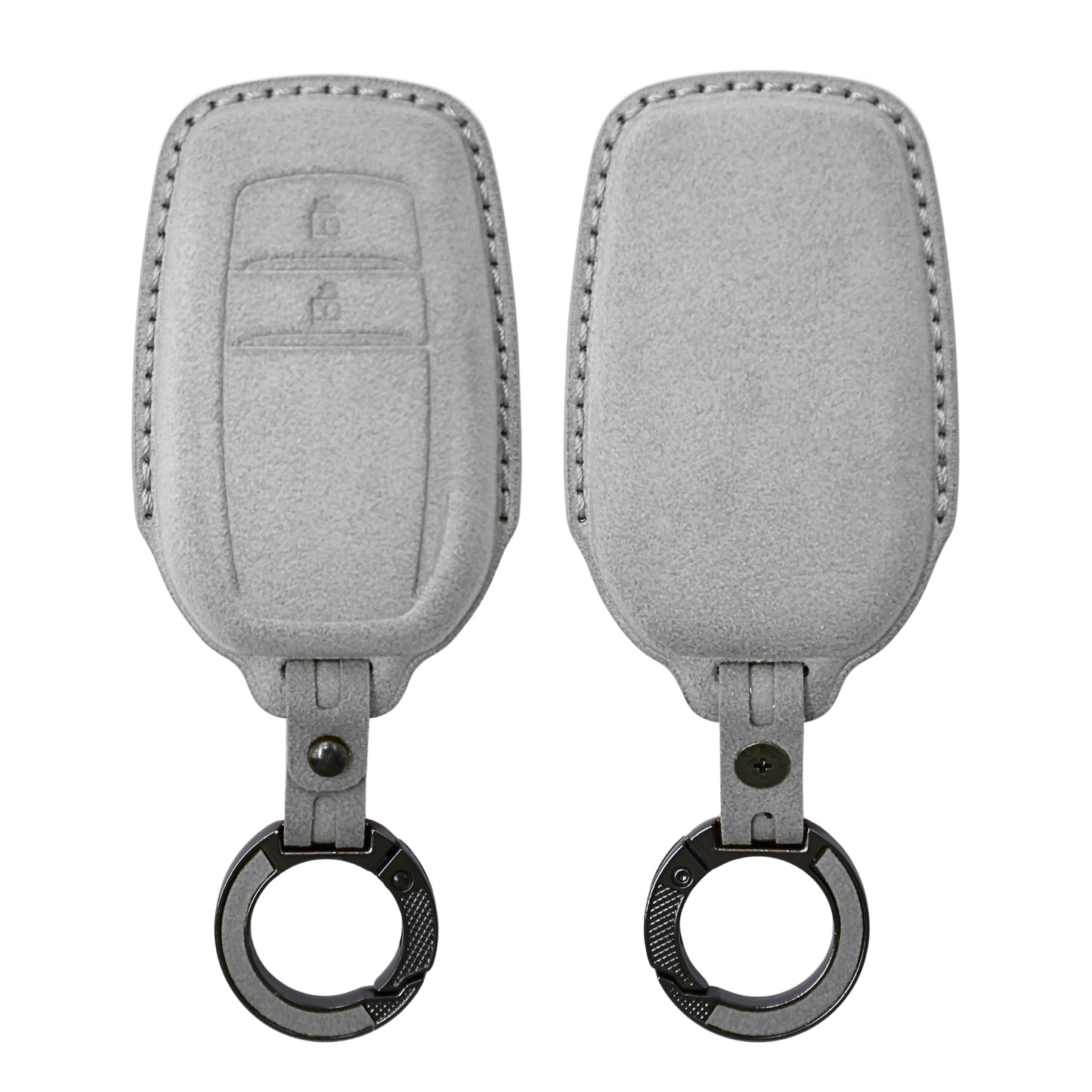 
                  
                    KMH Alcantara Key Cover for Toyota(D2)-KEY COVER-KMH-Red-CARPLUS
                  
                