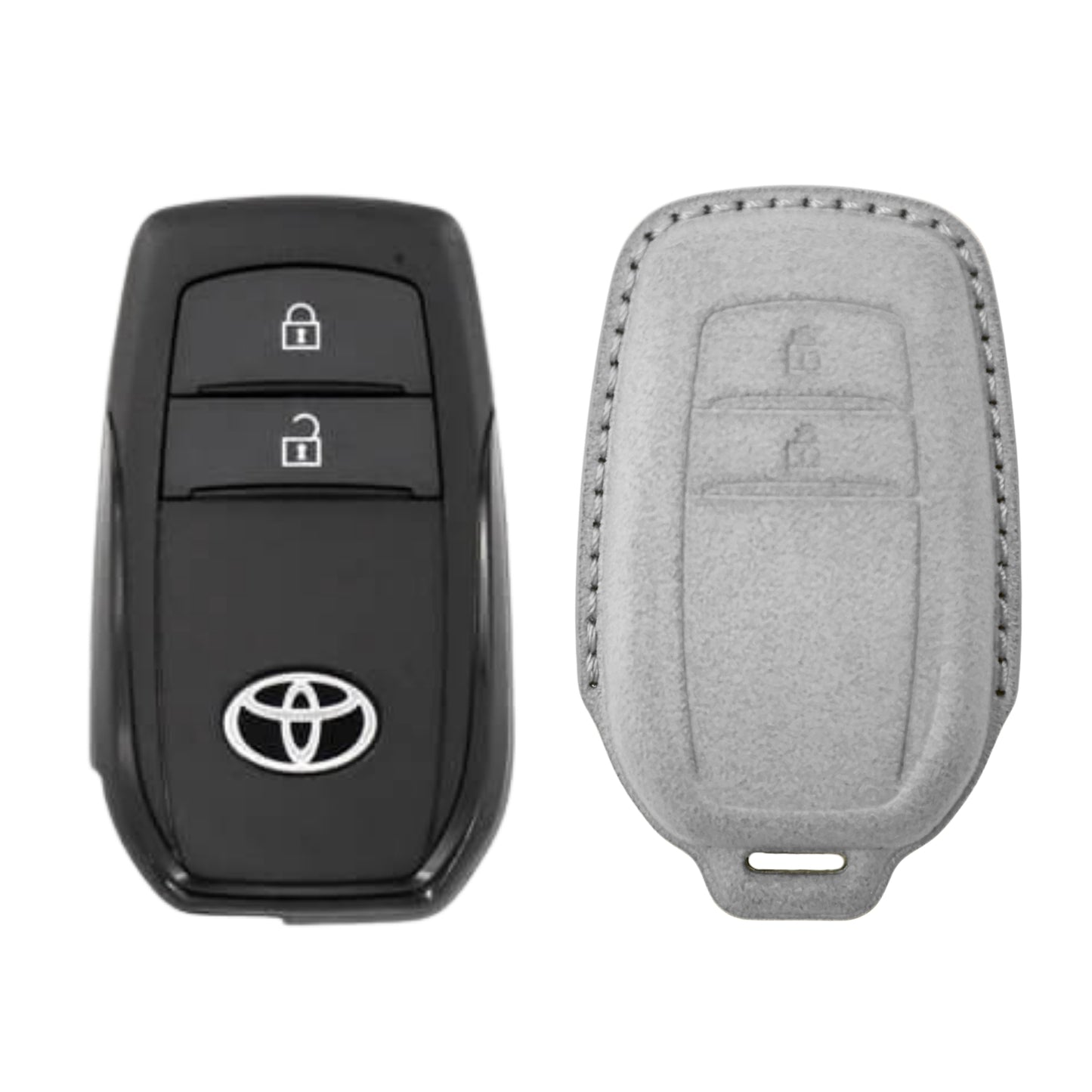 
                  
                    KMH Alcantara Key Cover for Toyota(D2)-KEY COVER-KMH-Red-CARPLUS
                  
                