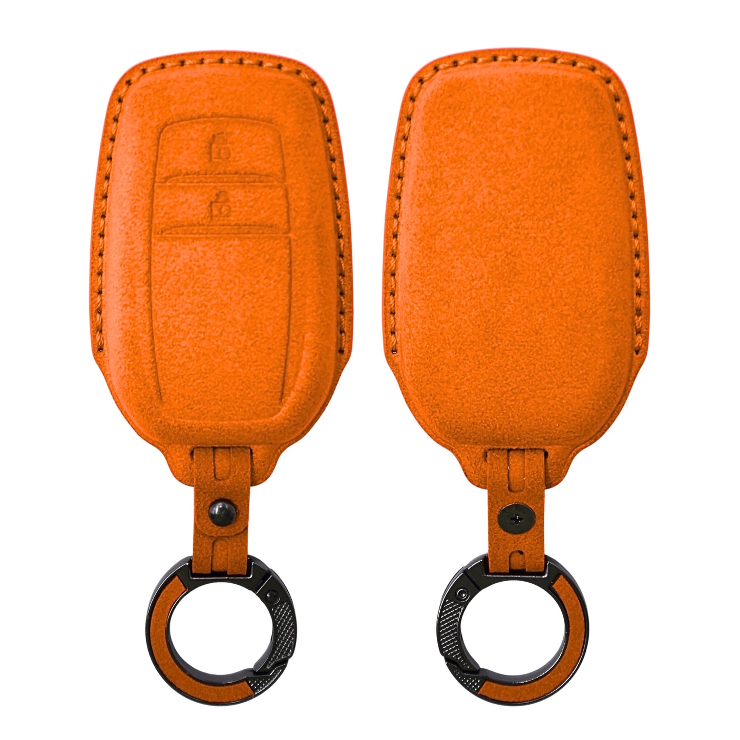 
                  
                    KMH Alcantara Key Cover for Toyota(D2)-KEY COVER-KMH-Red-CARPLUS
                  
                