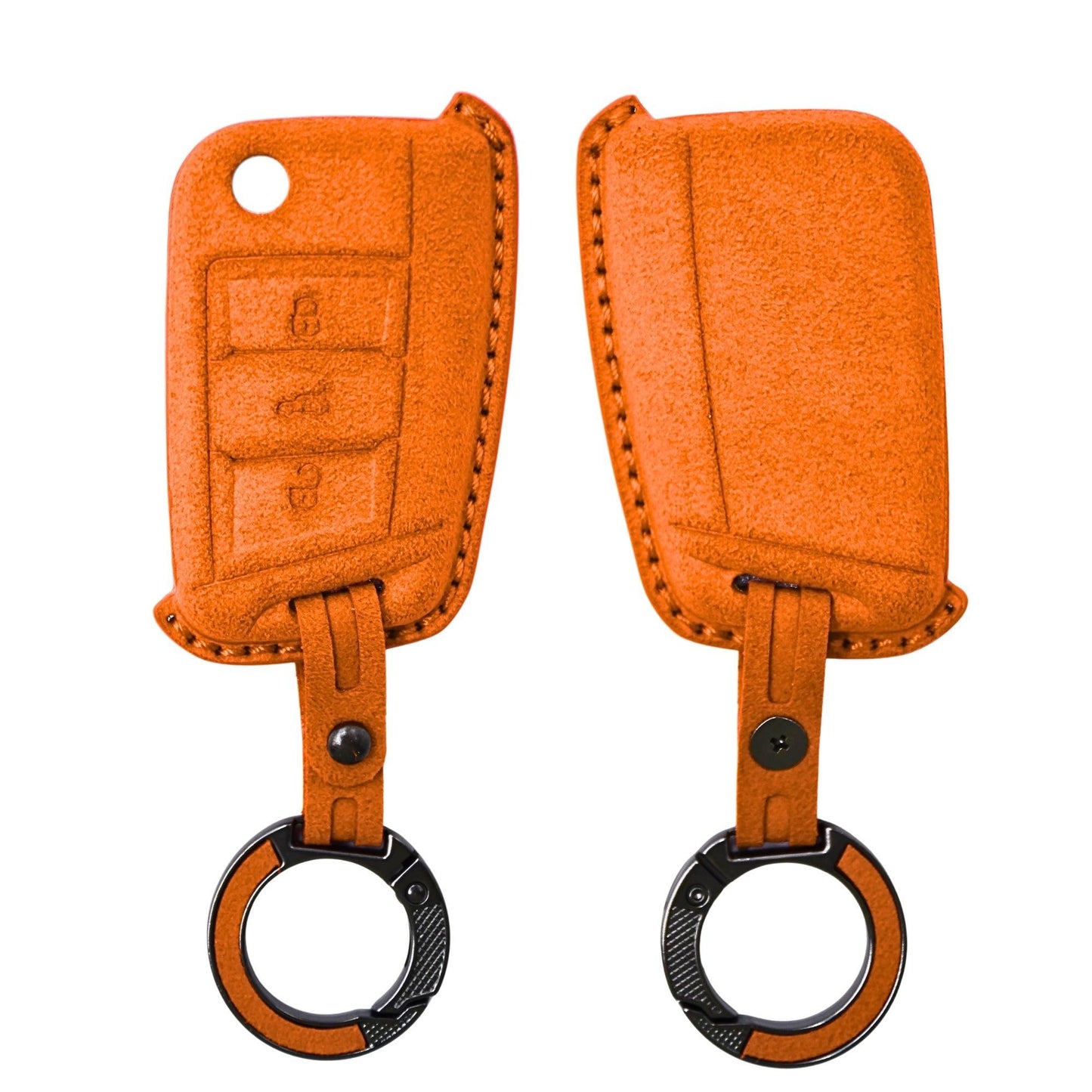 
                  
                    KMH Alcantara Key Cover for Volkswagen(D1)-KEY COVER-KMH-Red-CARPLUS
                  
                