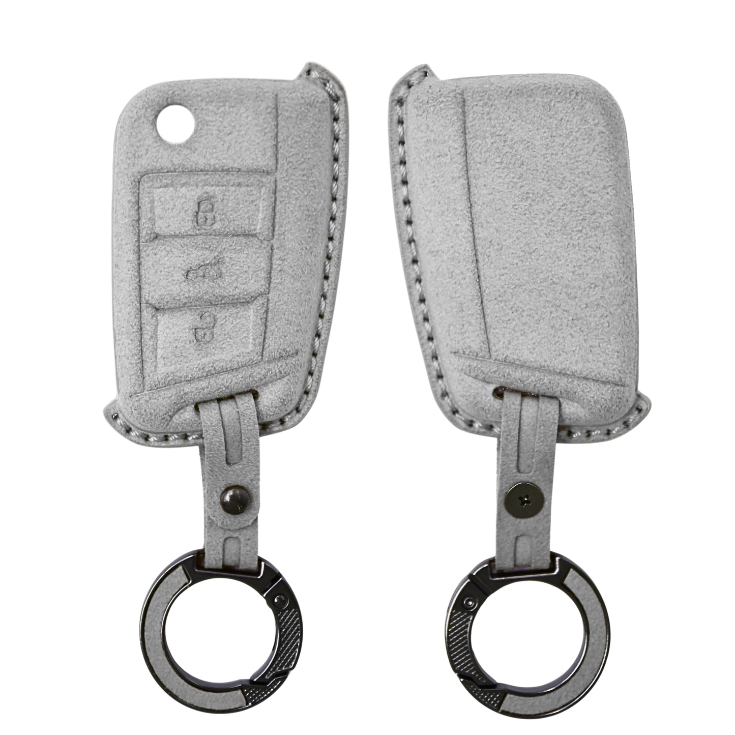 
                  
                    KMH Alcantara Key Cover for Volkswagen(D1)-KEY COVER-KMH-Red-CARPLUS
                  
                