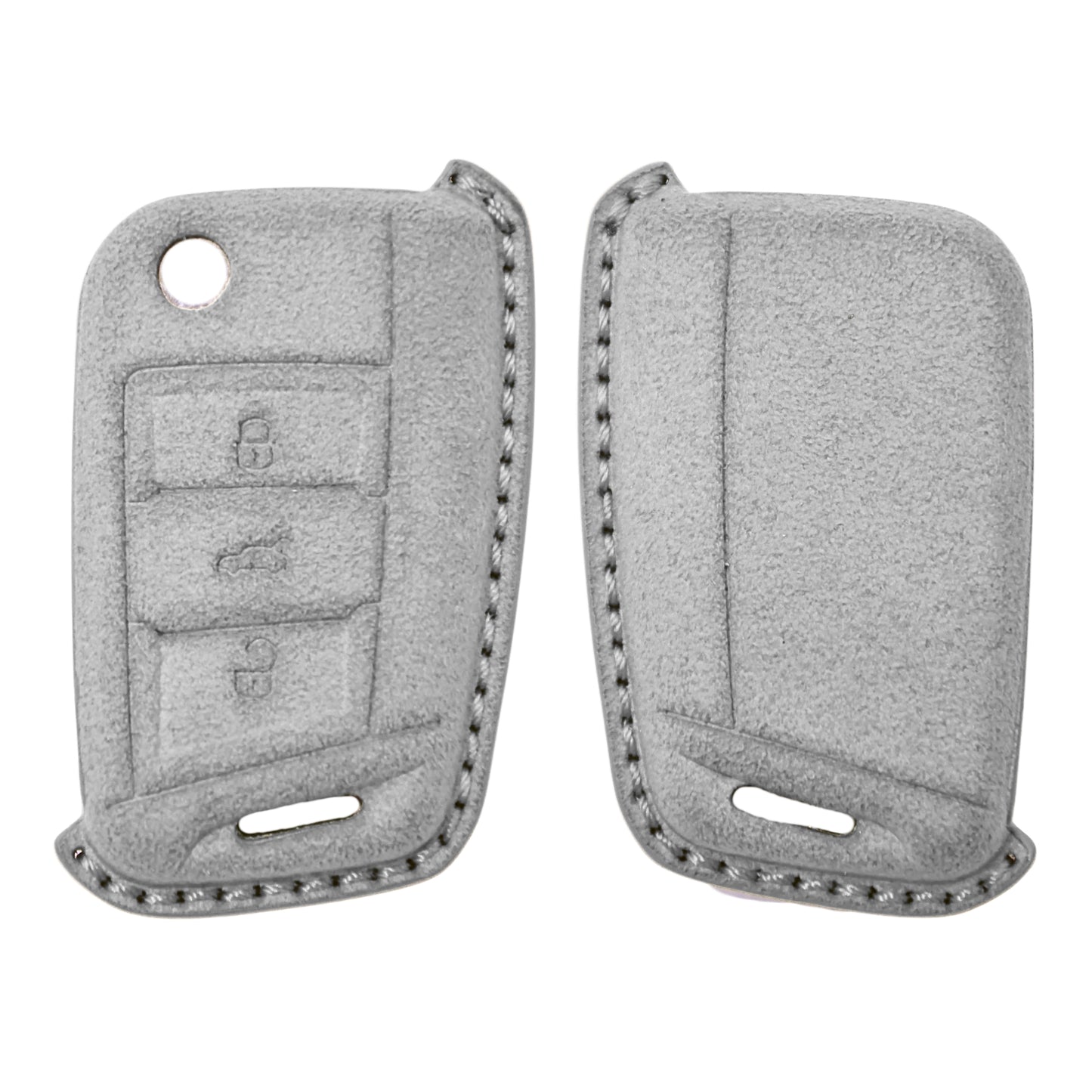 
                  
                    KMH Alcantara Key Cover for Volkswagen(D1)-KEY COVER-KMH-Grey-CARPLUS
                  
                