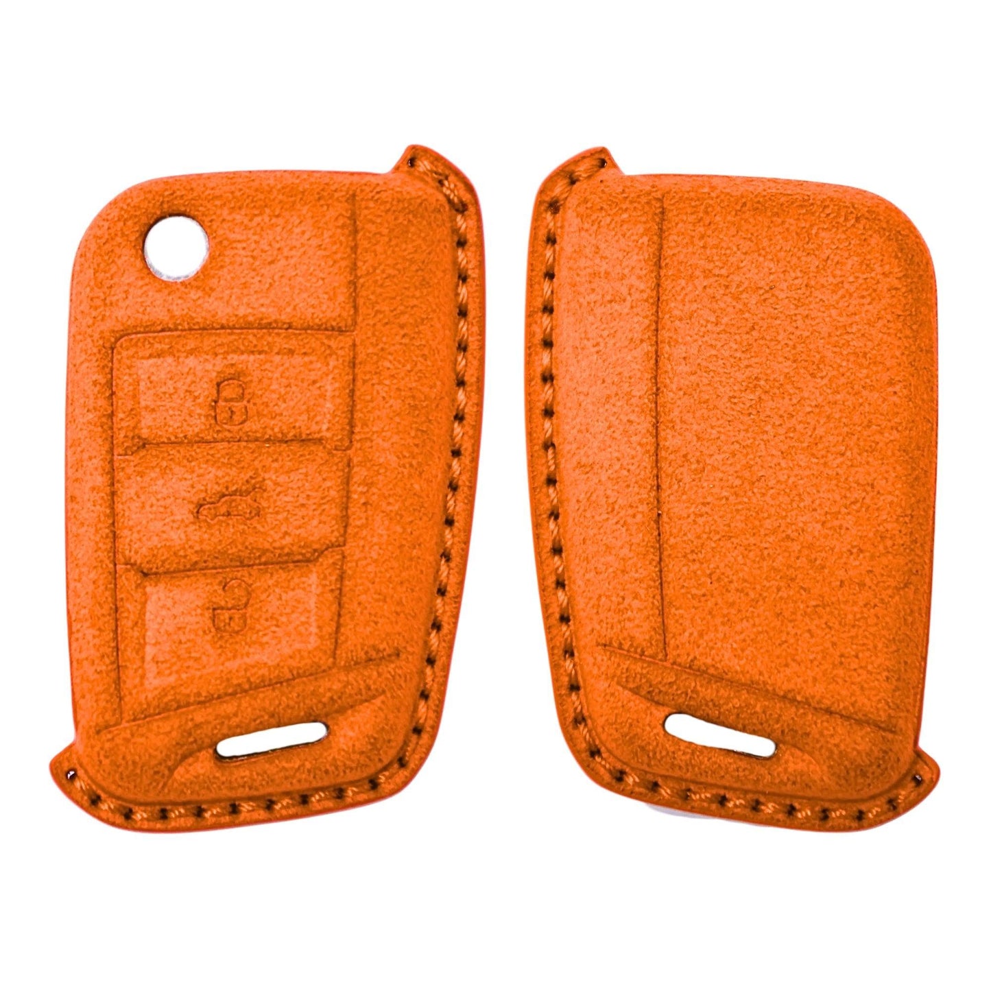 
                  
                    KMH Alcantara Key Cover for Volkswagen(D1)-KEY COVER-KMH-Orange-CARPLUS
                  
                