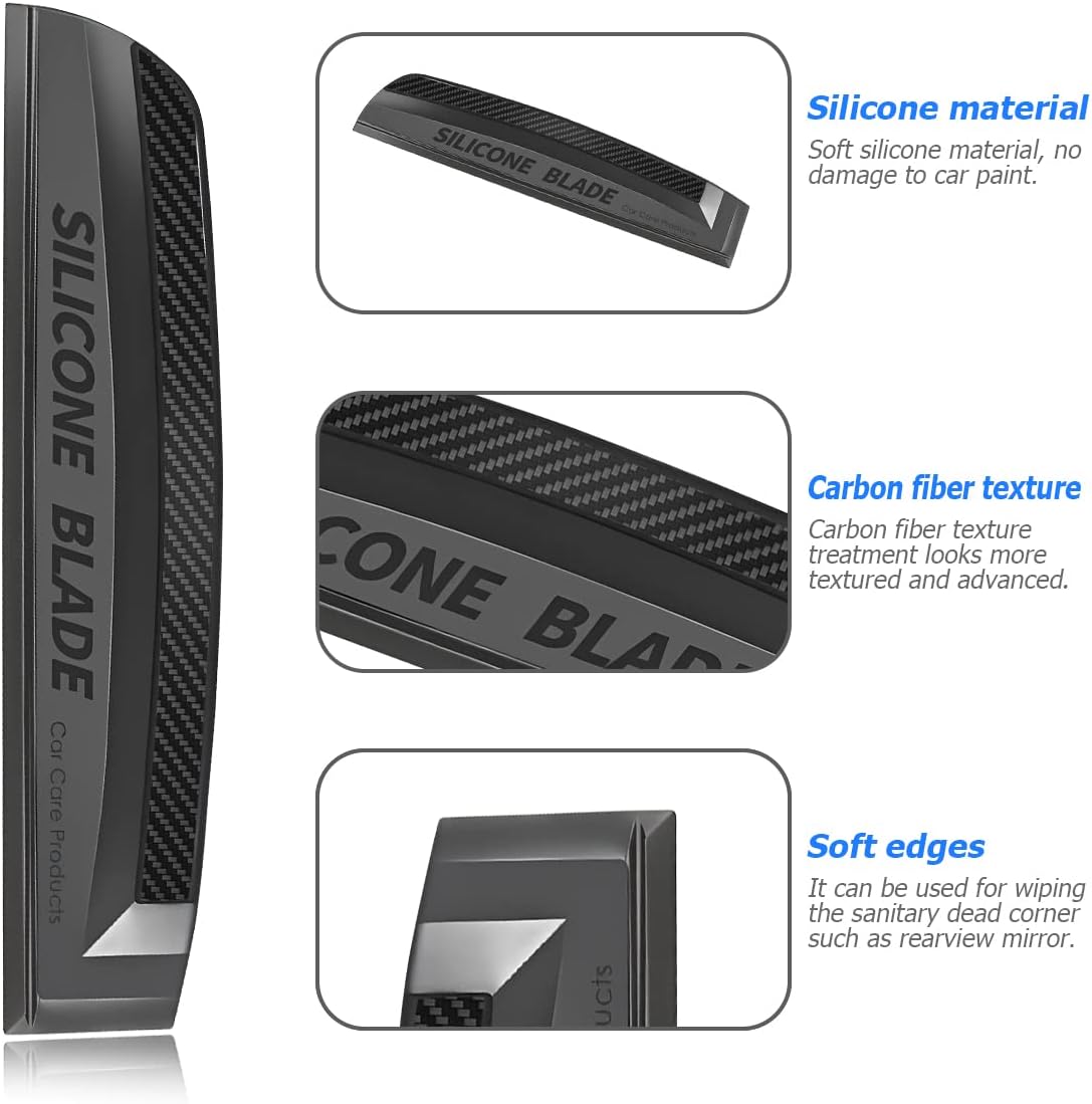 
                  
                    KMH Black Silicone Blade Squeezee-DETAILING PRODUCTS-KMH-CARPLUS
                  
                
