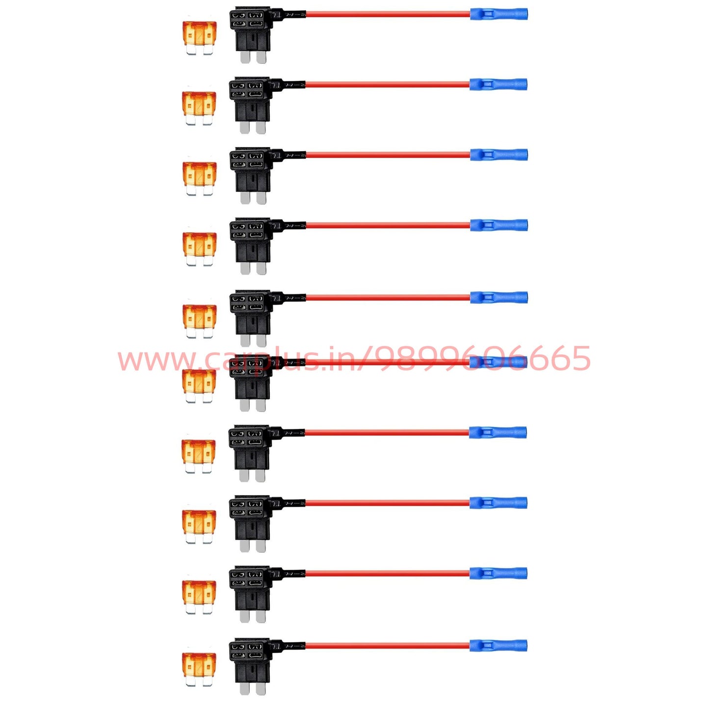 
                  
                    KMH Blade Fuse Wire Tap Adaptor-SUSPENSE-X-DECIBEL-Standard-PACK OF 10-CARPLUS
                  
                