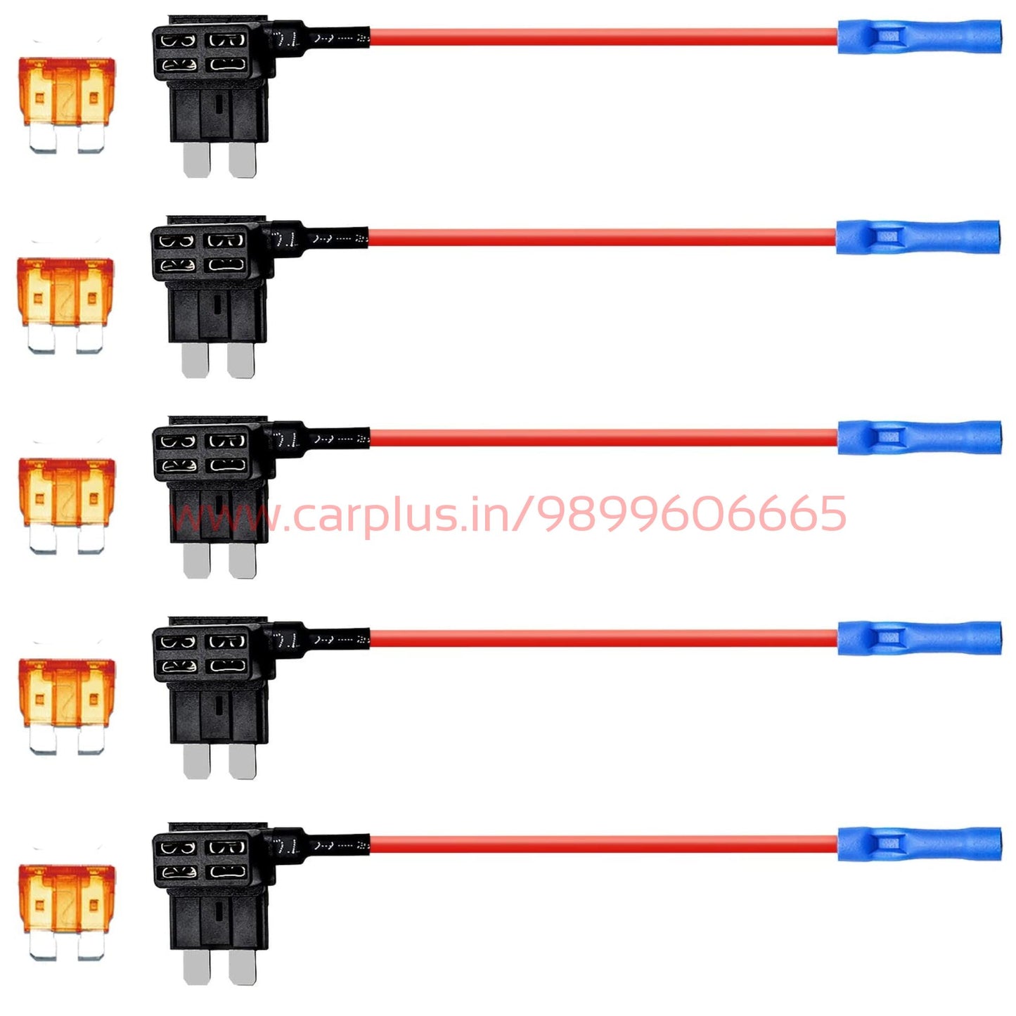 
                  
                    KMH Blade Fuse Wire Tap Adaptor-SUSPENSE-X-DECIBEL-Standard-PACK OF 5-CARPLUS
                  
                