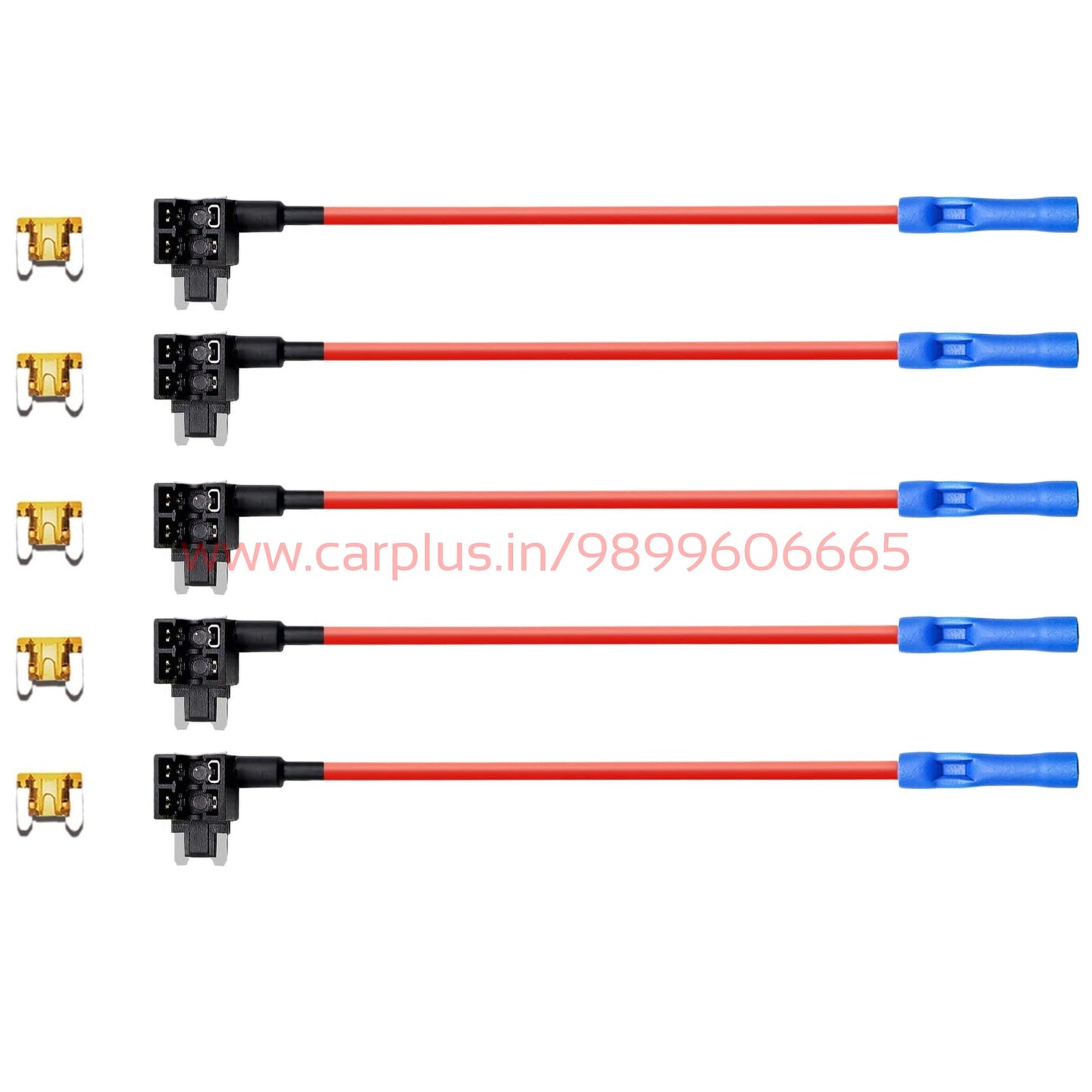 
                  
                    KMH Blade Fuse Wire Tap Adaptor-SUSPENSE-X-DECIBEL-Low Profile Mini-PACK OF 5-CARPLUS
                  
                