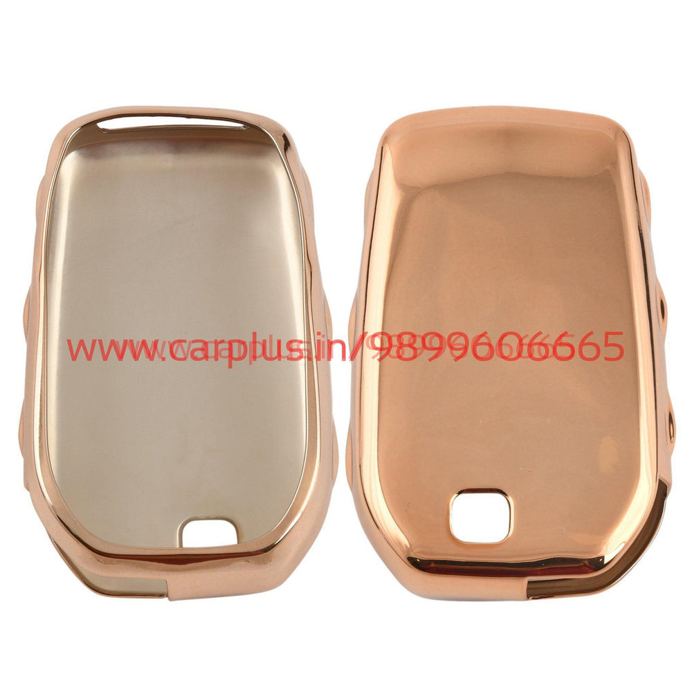 KMH Car Key Shell For Mercedes Golden-REPLACEMENT KEY SHELL-KMH-CARPLUS