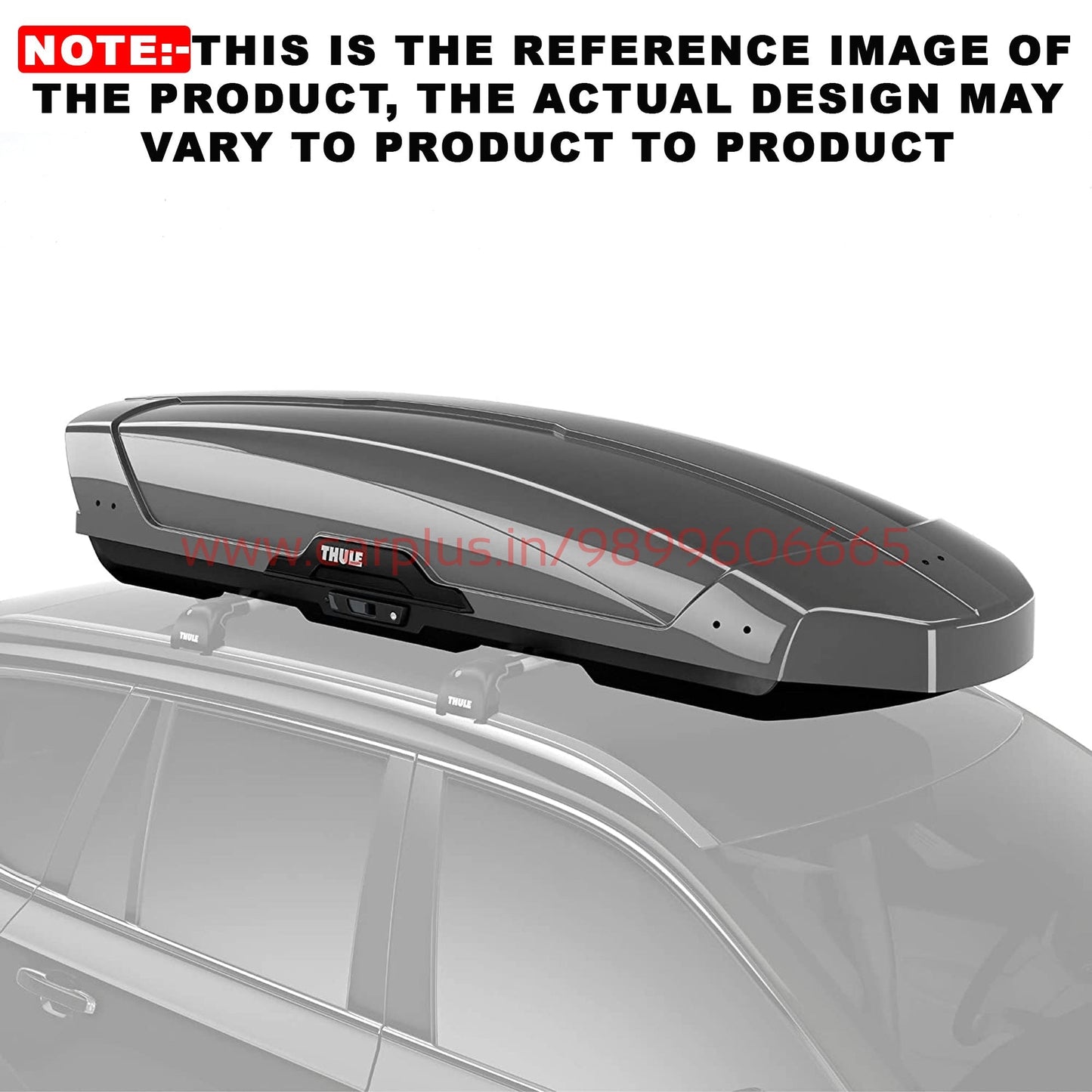 
                  
                    KMH Car Roof Box PT-5726 XL (Black, 100cm)-ROOF BOX-KMH-CARPLUS
                  
                