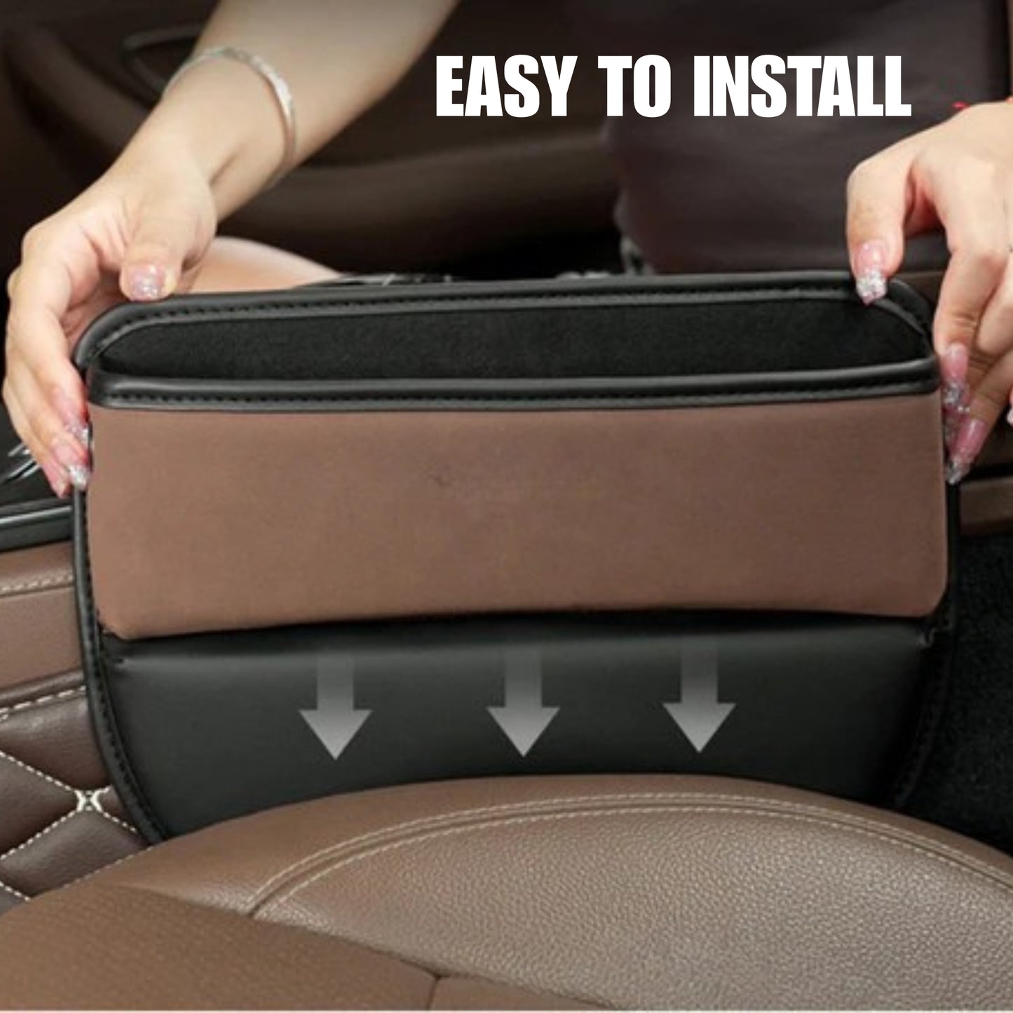 
                  
                    KMH Car Seat Gap Filler Organiser(Set Of 2 Pcs)-ORGANISER-KMH-CARPLUS
                  
                