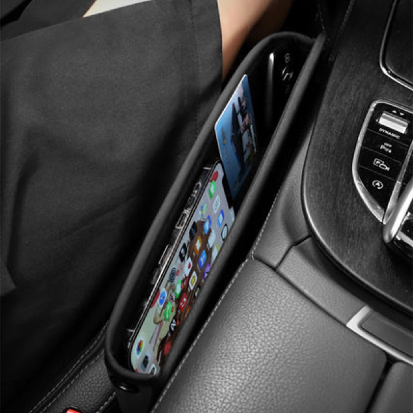 
                  
                    KMH Car Seat Gap Filler Organiser(Set Of 2 Pcs)-ORGANISER-KMH-CARPLUS
                  
                