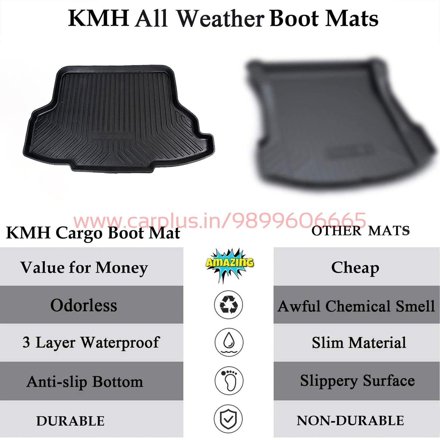 
                  
                    KMH Cargo Boot Mat For Toyota Fortuner (2nd GEN) KMH-CARGO BOOT MATS CARGO BOOT MATS.
                  
                