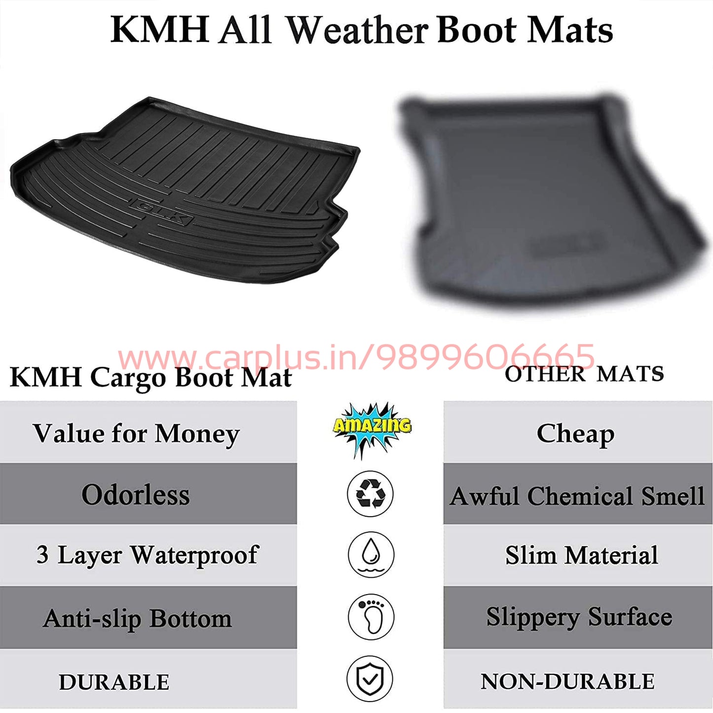 
                  
                    KMH Cargo Boot Mats for Mercedes Benz GLK-CARGO BOOT MATS-KMH-CARGO BOOT MATS-CARPLUS
                  
                