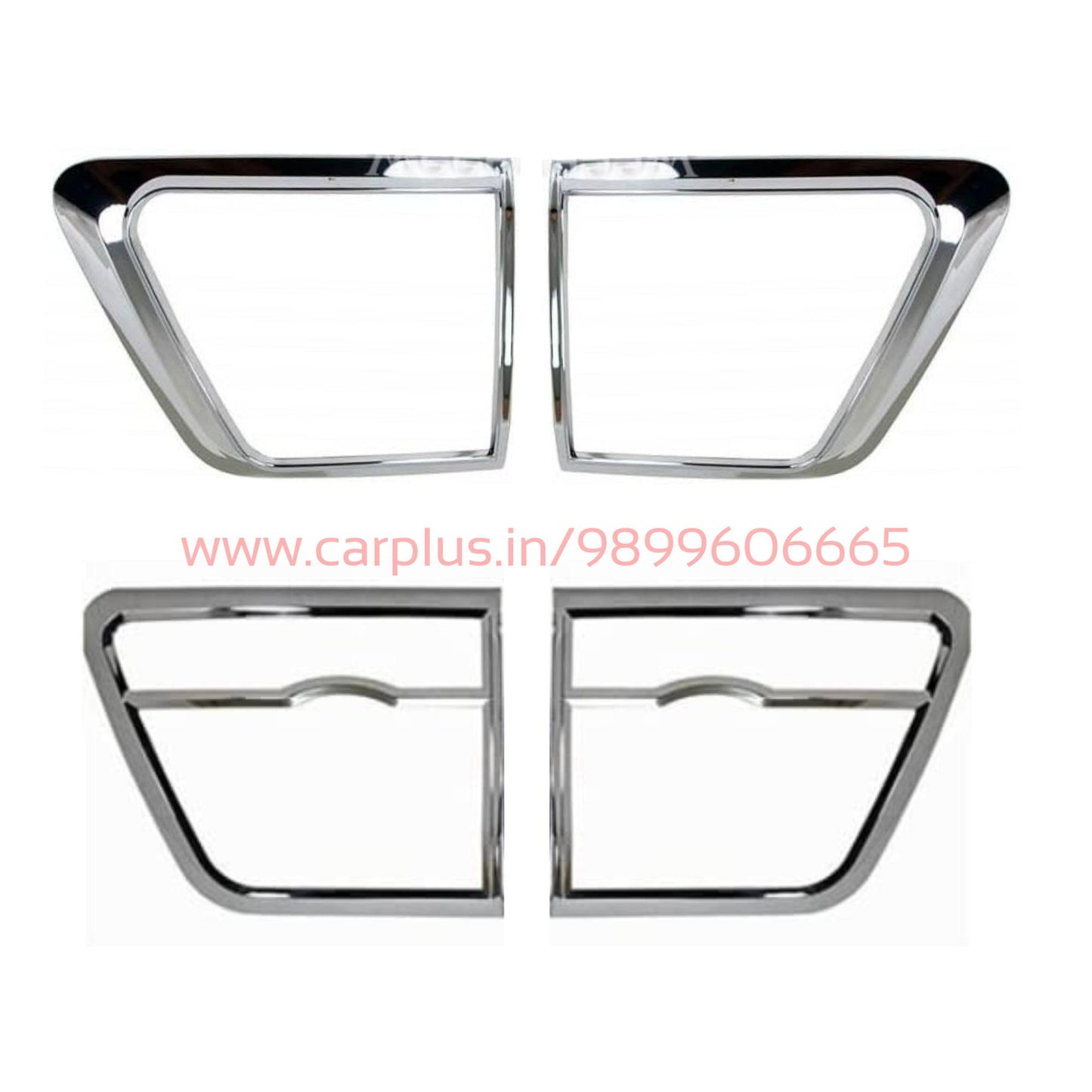 
                  
                    KMH Tail Light Cover New for Fortuner Set of 4 Pcs (Chrome)-EXTERIOR-KMH-CARPLUS
                  
                