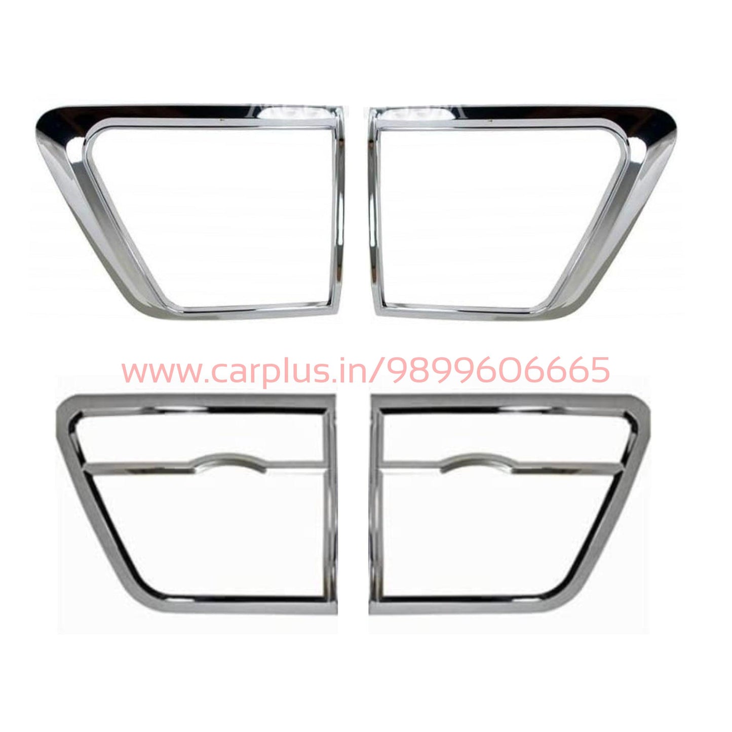 
                  
                    KMH Tail Light Cover New for Fortuner Set of 4 Pcs (Chrome)-EXTERIOR-KMH-CARPLUS
                  
                