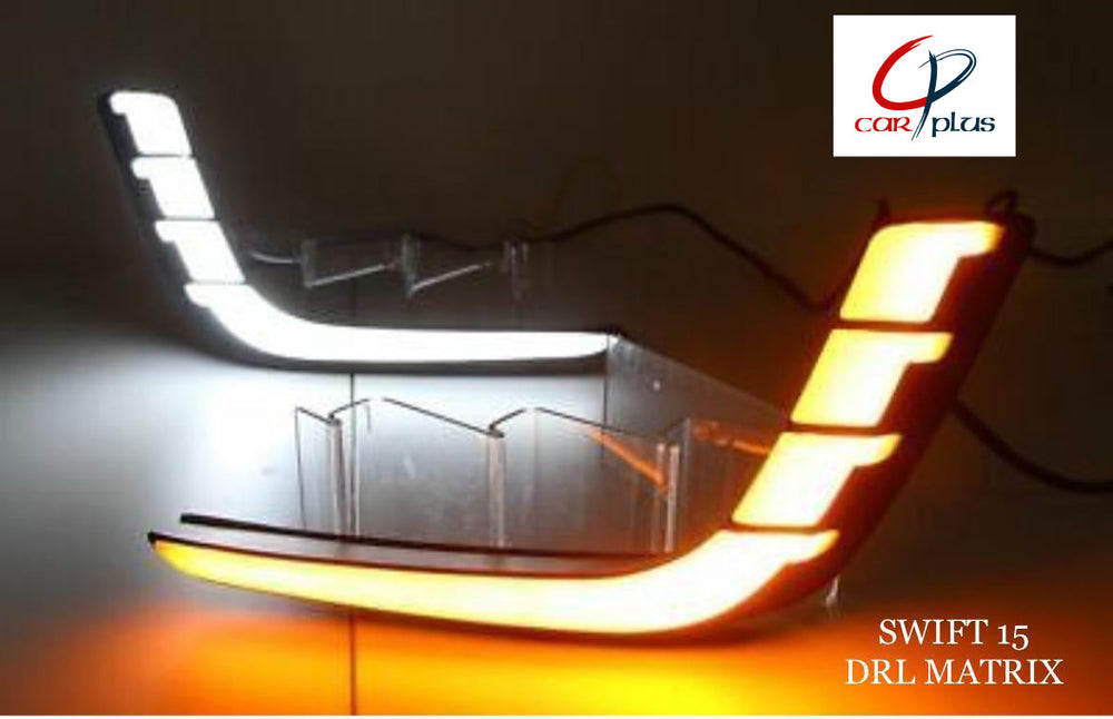 KMH DRL (MATRIX) for Maruti Suzuki Swift-OLD (2015)-DRL LIGHT-KMH-CARPLUS