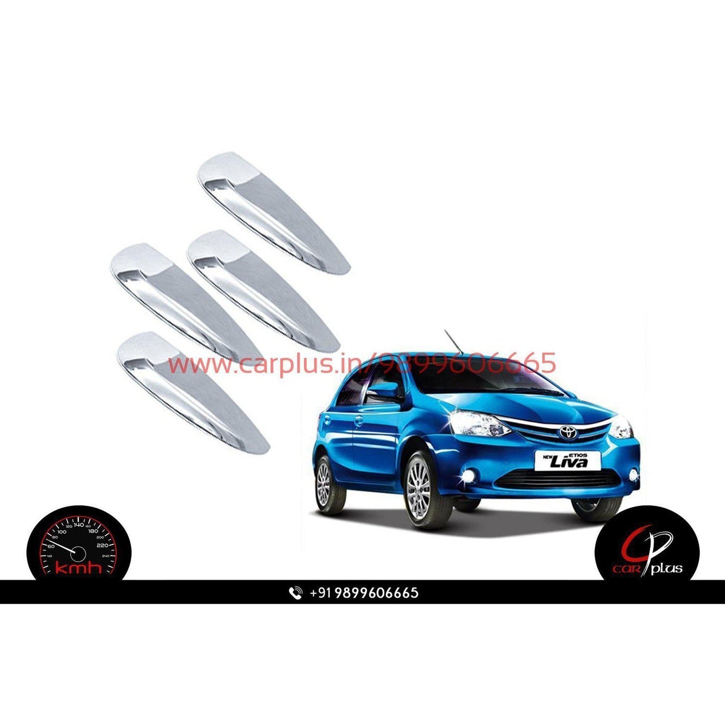 
                  
                    KMH Handle Cover Chrome for Toyota Etios Liva (Set of 4Pcs) CN LEAGUE EXTERIOR.
                  
                