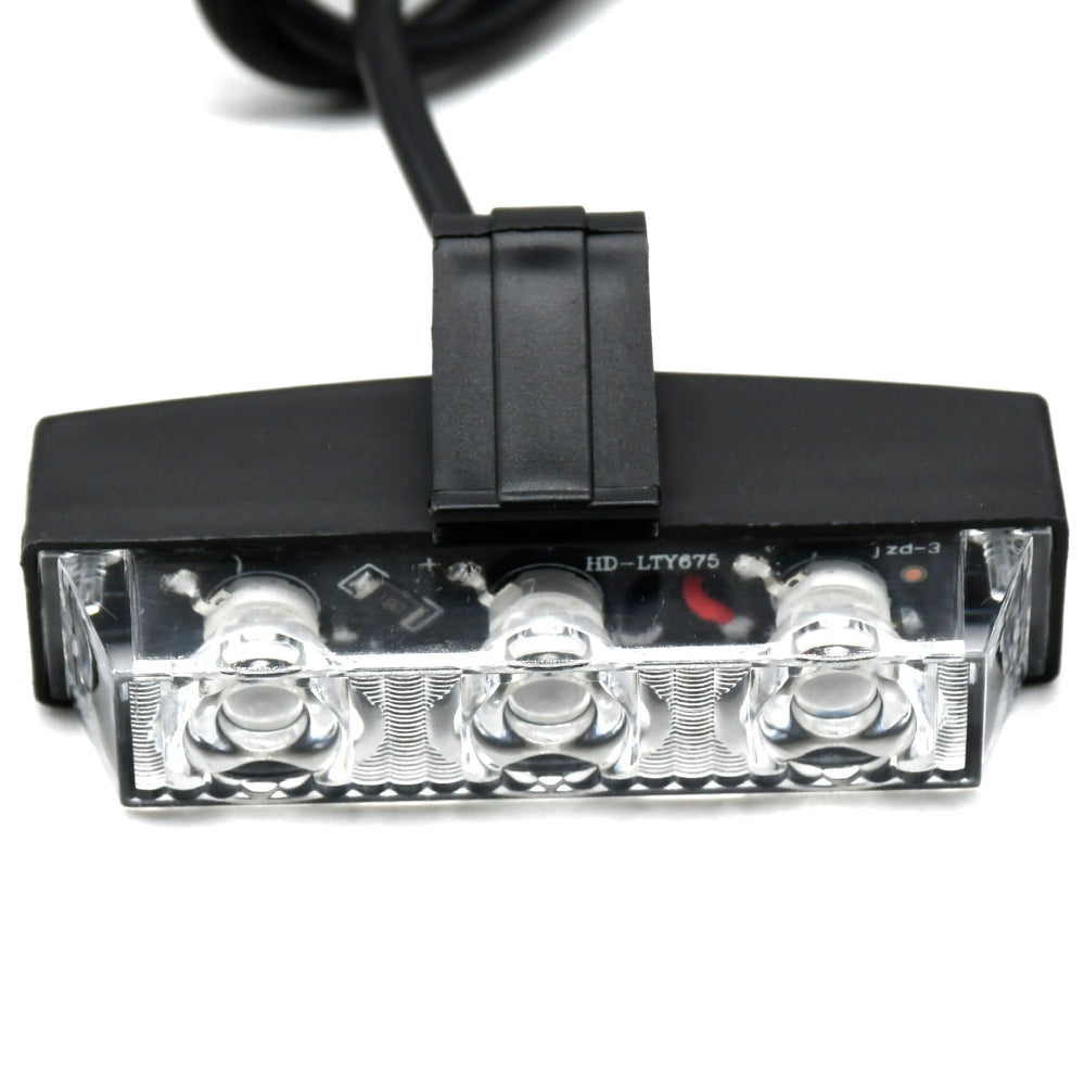 
                  
                    KMH Federal Signal Light High Quality Super Bright 4Pcs LED(2 Colors R/B)-CARPLUS-CARPLUS
                  
                