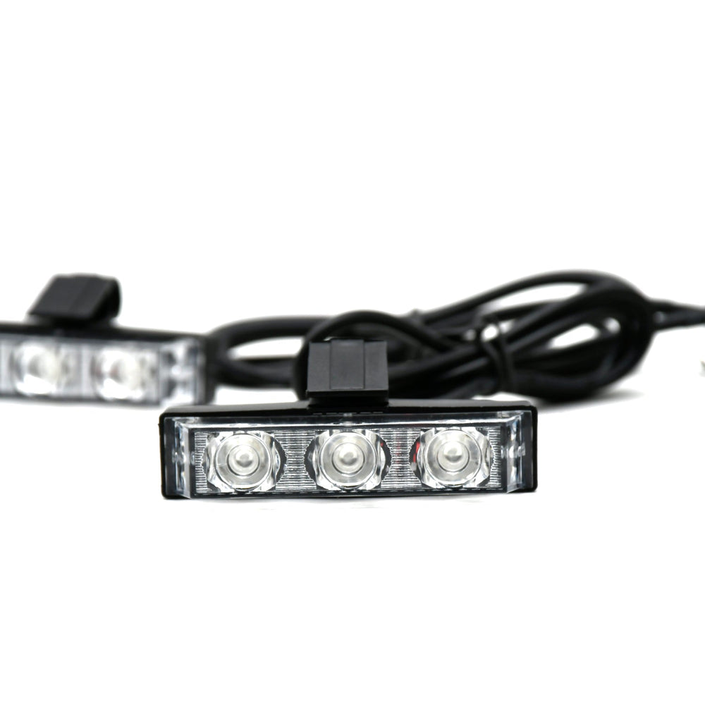 
                  
                    KMH Federal Signal Light High Quality Super Bright 4Pcs LED(2 Colors R/B)-CARPLUS-CARPLUS
                  
                