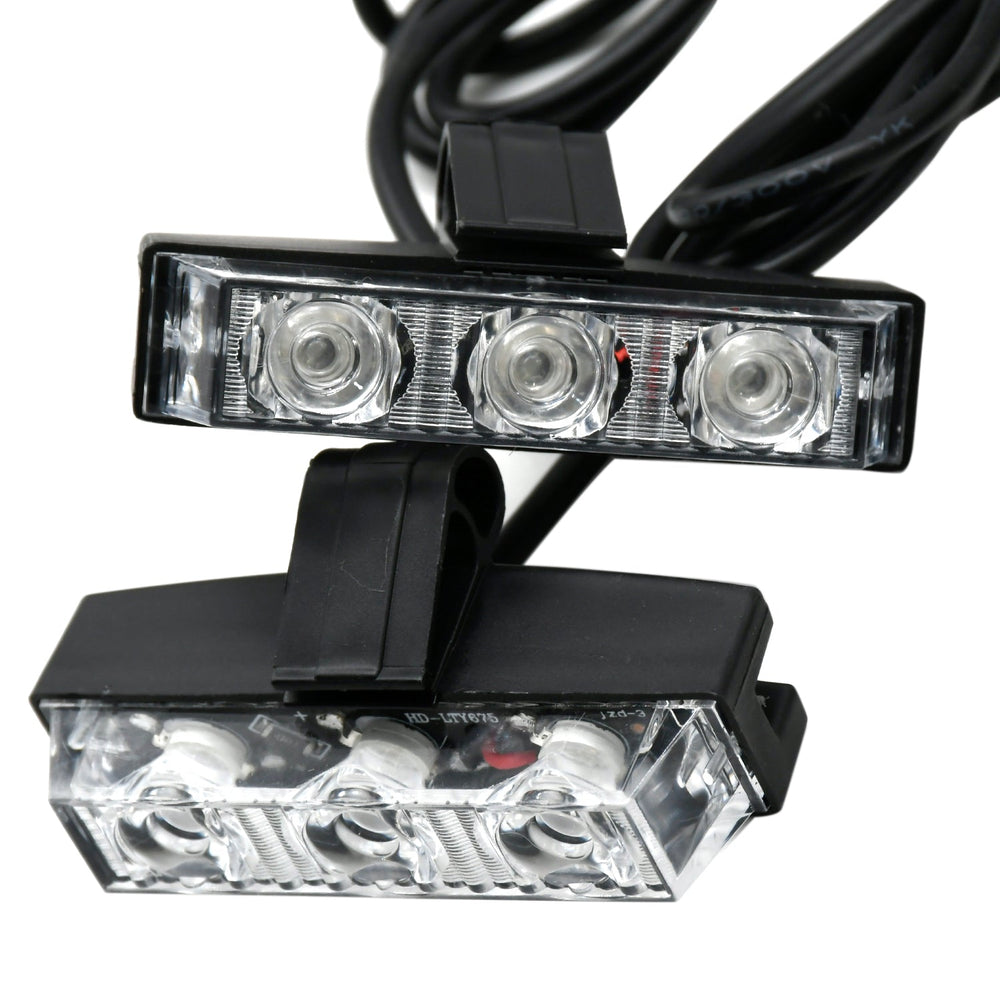 
                  
                    KMH Federal Signal Light High Quality Super Bright 4Pcs LED(2 Colors R/B)-CARPLUS-CARPLUS
                  
                