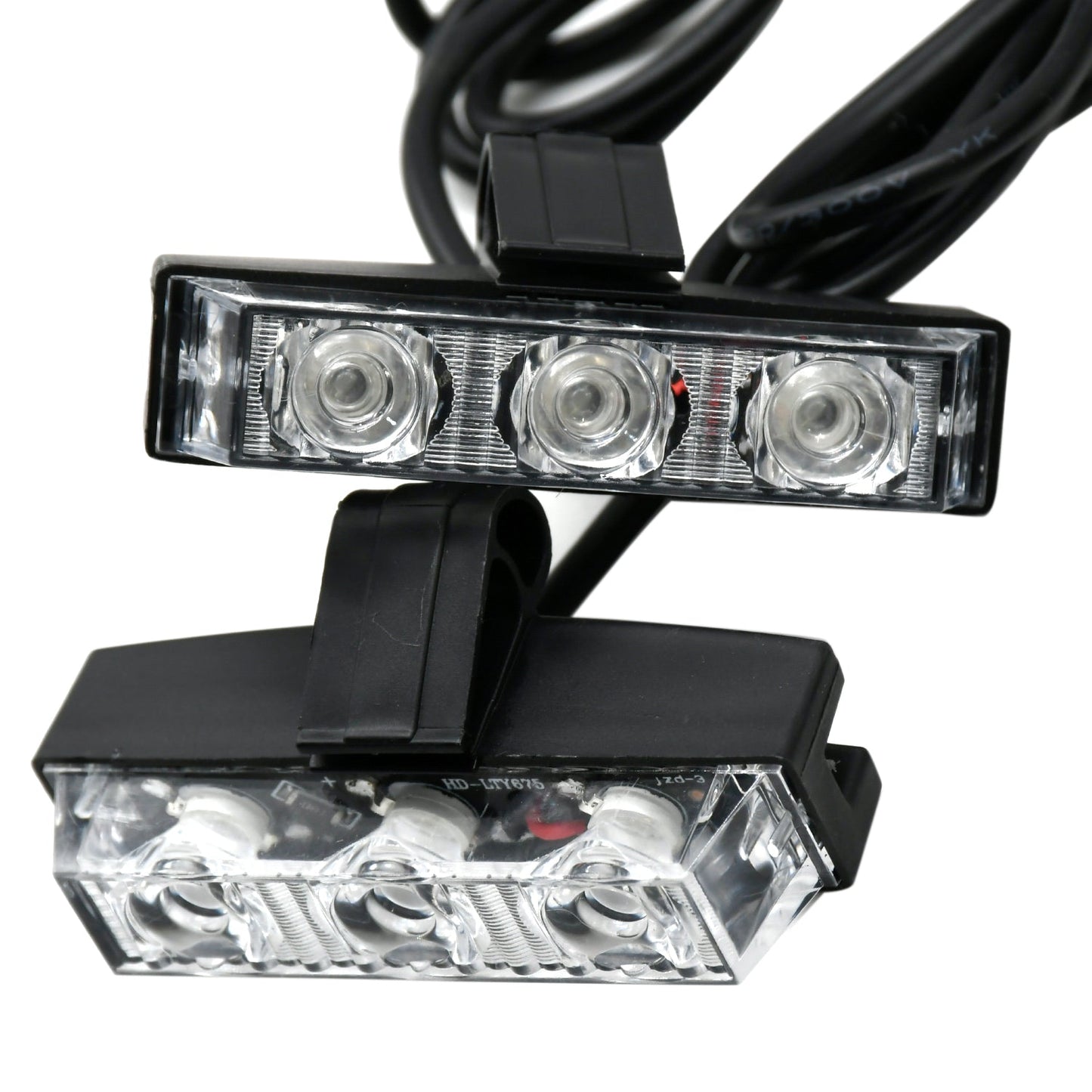 
                  
                    KMH Federal Signal Light High Quality Super Bright 4Pcs LED(2 Colors R/B)-CARPLUS-CARPLUS
                  
                