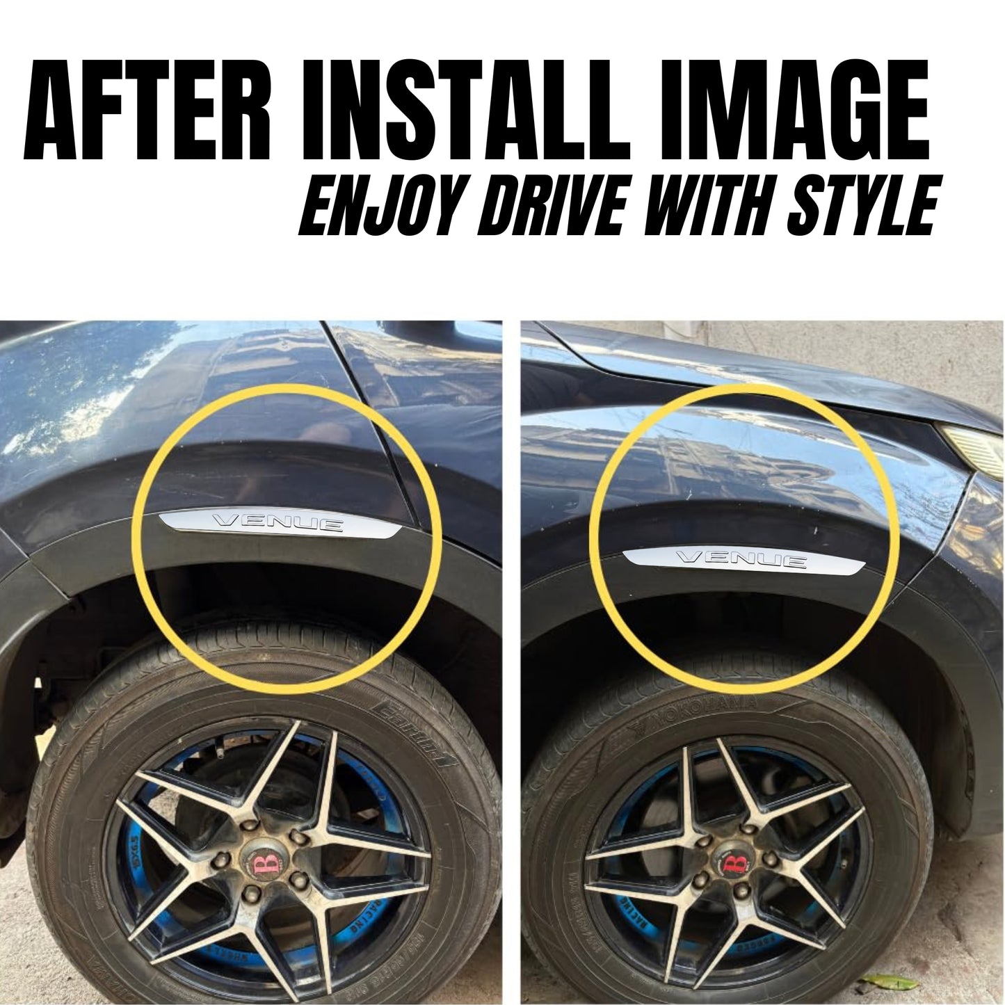 
                  
                    KMH Fender Trim Letter Chrome for Hyundai Venue ( Set Of 4 Pcs)-INTERIOR-KMH-CARPLUS
                  
                