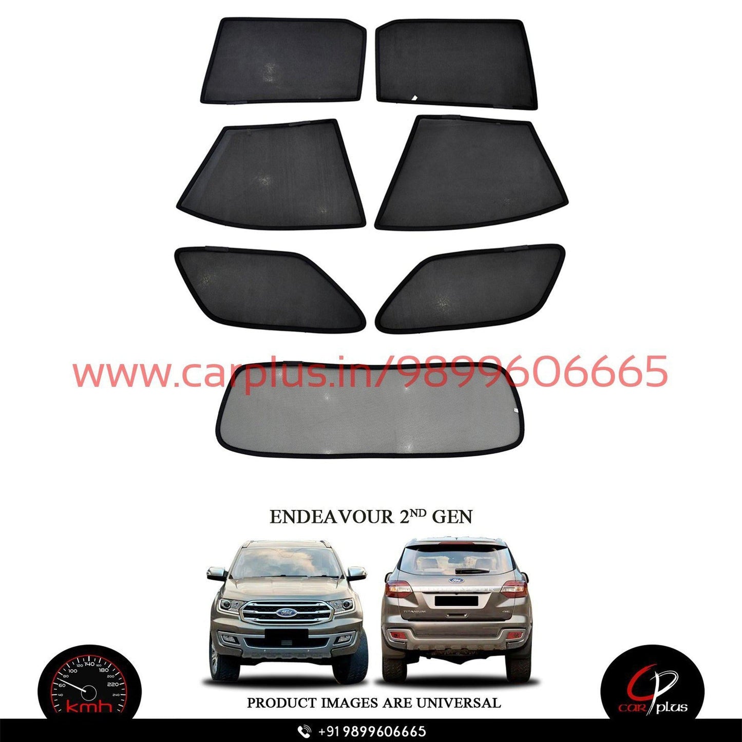 
                  
                    KMH Fixed Curtains For Ford Endeavour KMH-DC FIXED SUNSHADE.
                  
                