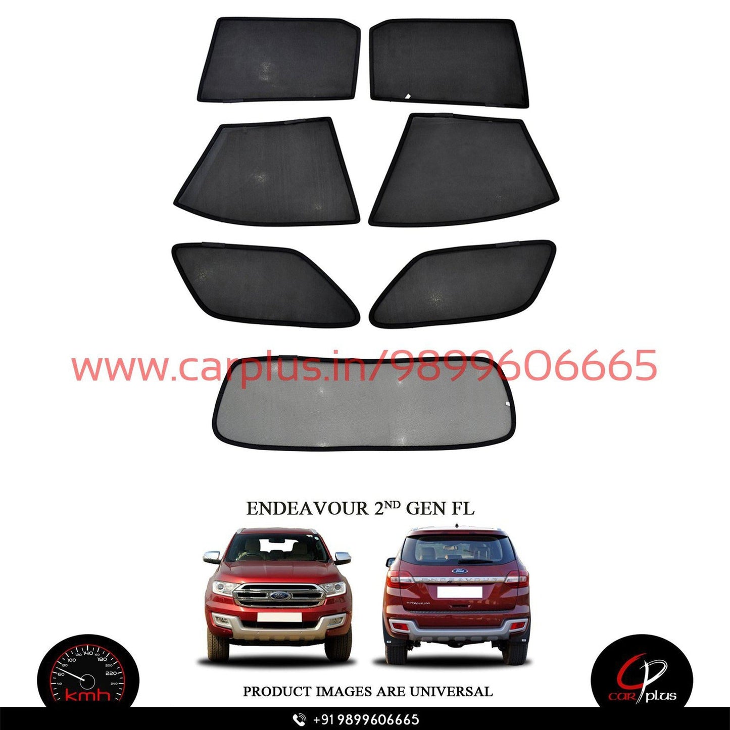 
                  
                    KMH Fixed Curtains For Ford Endeavour KMH-DC FIXED SUNSHADE.
                  
                