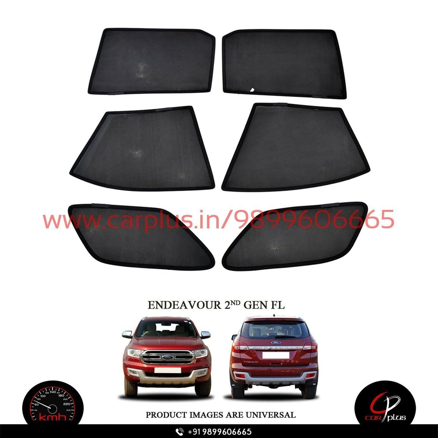 
                  
                    KMH Fixed Curtains For Ford Endeavour KMH-DC FIXED SUNSHADE.
                  
                