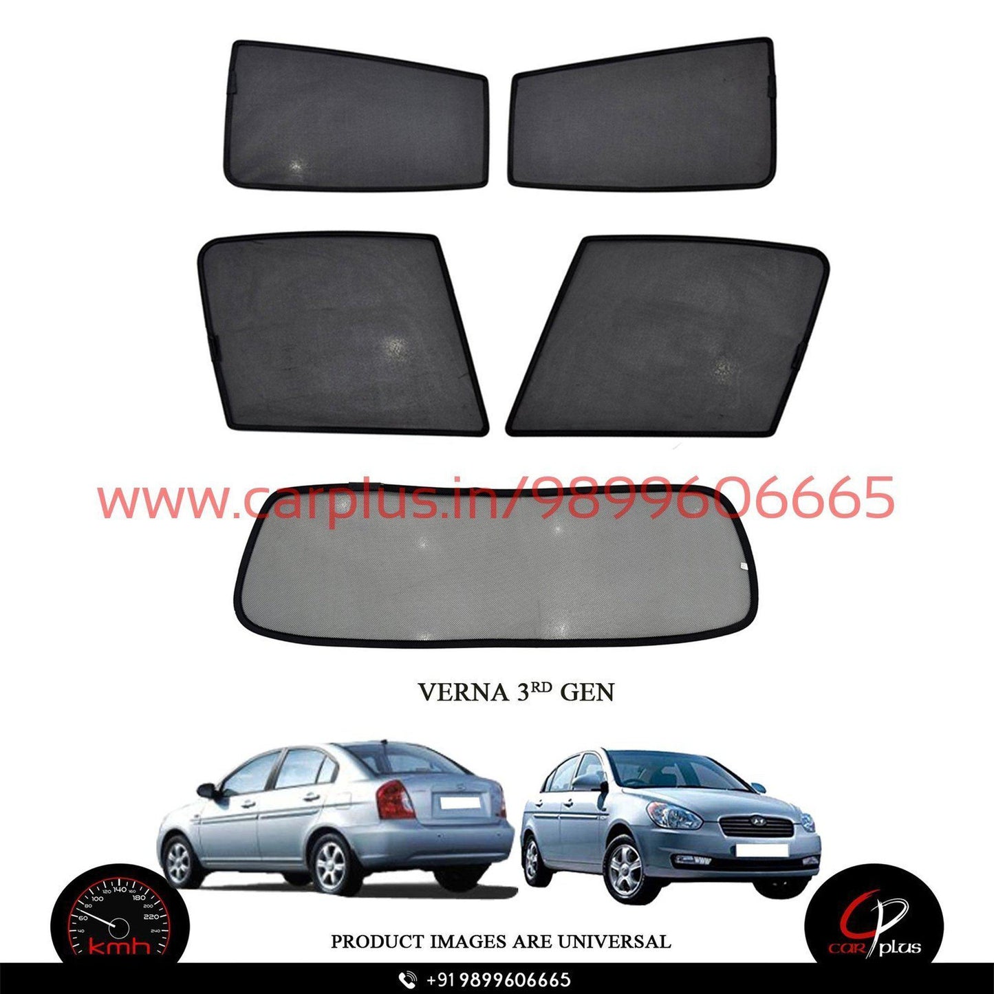 
                  
                    KMH Fixed Curtains For Hyundai Verna KMH-DC FIXED SUNSHADE.
                  
                