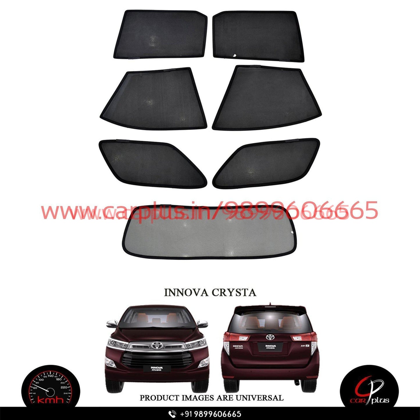 
                  
                    KMH Fixed Curtains For Toyota Innova KMH-DC FIXED SUNSHADE.
                  
                