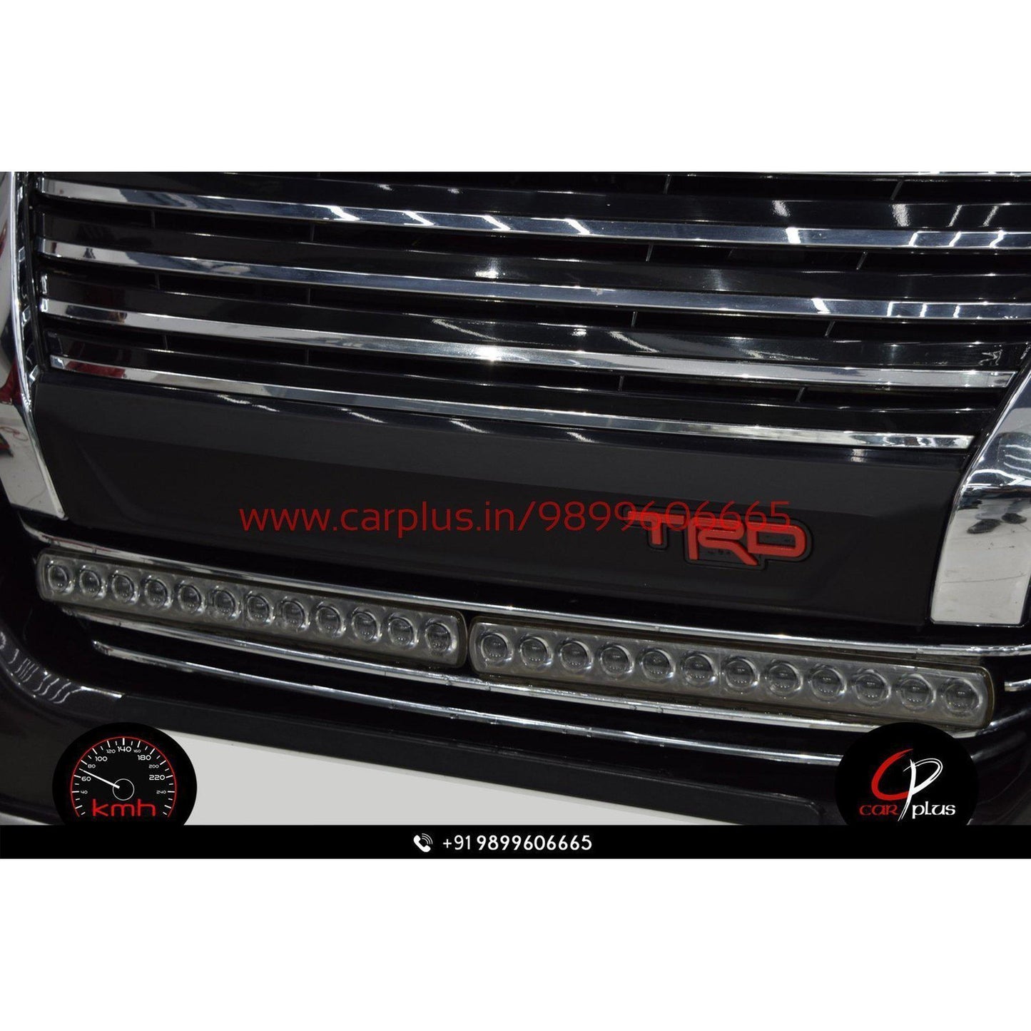 
                  
                    KMH Front Bumper Moulding for Toyota Fortuner (2nd GEN, Black, TRD) CN LEAGUE EXTERIOR.
                  
                