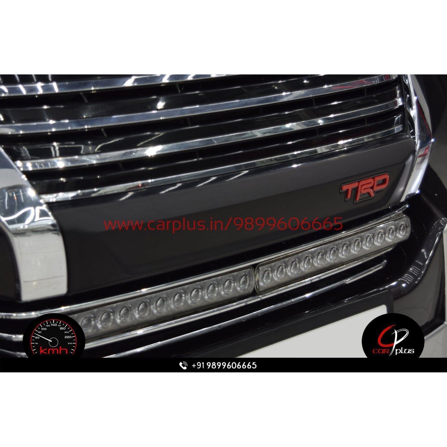 
                  
                    KMH Front Bumper Moulding for Toyota Fortuner (2nd GEN, Black, TRD) CN LEAGUE EXTERIOR.
                  
                