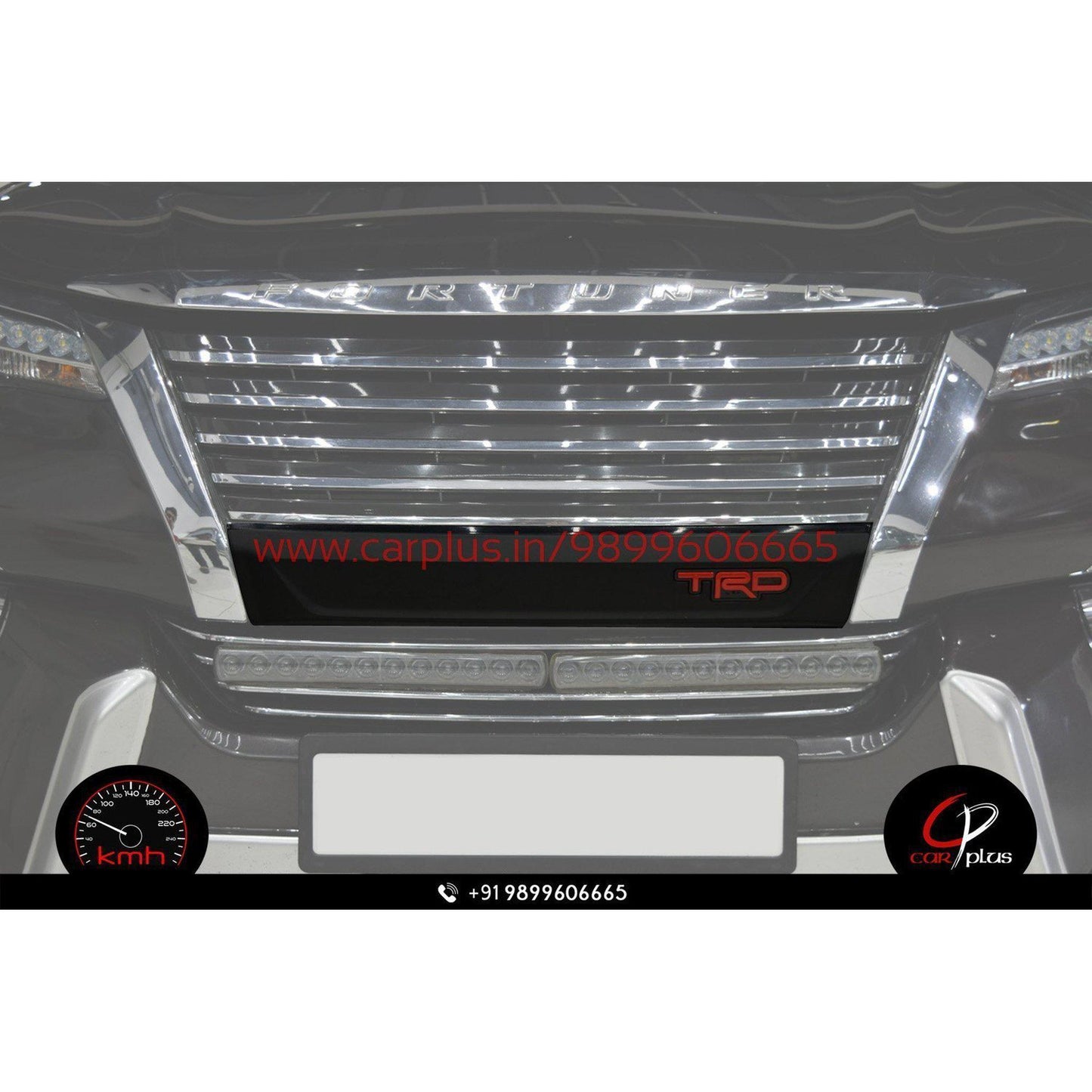 
                  
                    KMH Front Bumper Moulding for Toyota Fortuner (2nd GEN, Black, TRD) CN LEAGUE EXTERIOR.
                  
                