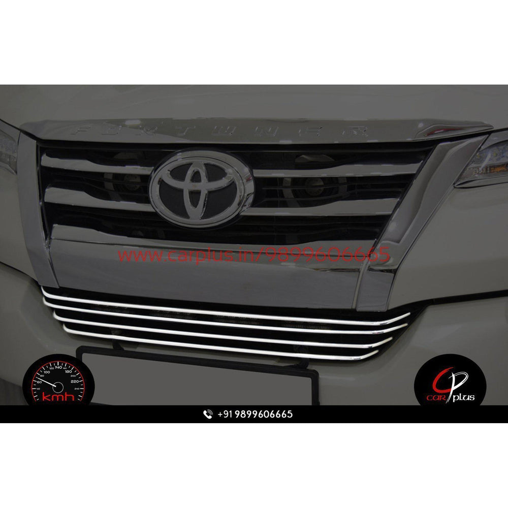 
                  
                    KMH Front Bumper Grill For Toyota Fortuner (2nd GEN, Set Of 4Pcs) CN LEAGUE EXTERIOR.
                  
                