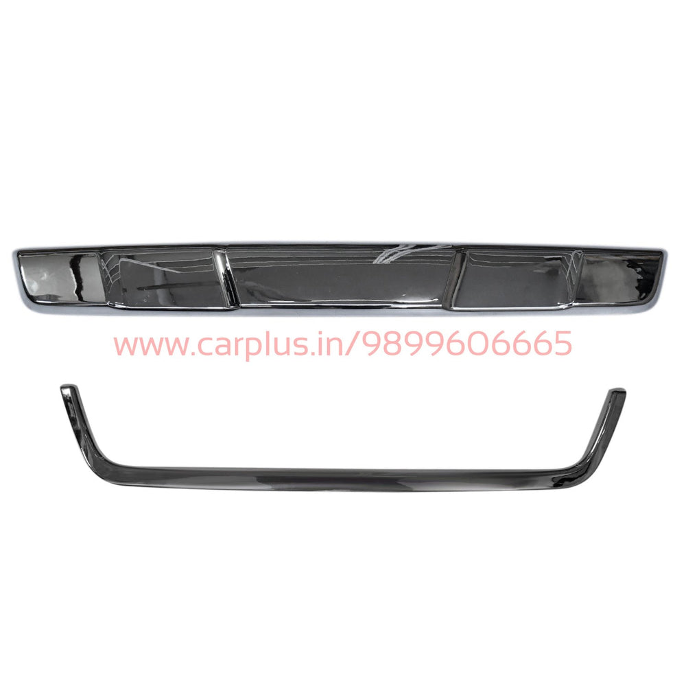 KMH Front Bumper Trim Chrome for Maruti Suzuki Brezza (1st GEN, Set of 2Pcs)-EXTERIOR-CN LEAGUE-CARPLUS