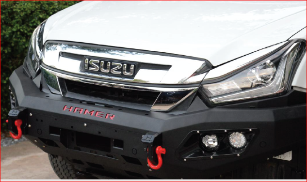 KMH Front Bumper V2 for Hummer-FRONT GUARDS-KMH-CARPLUS