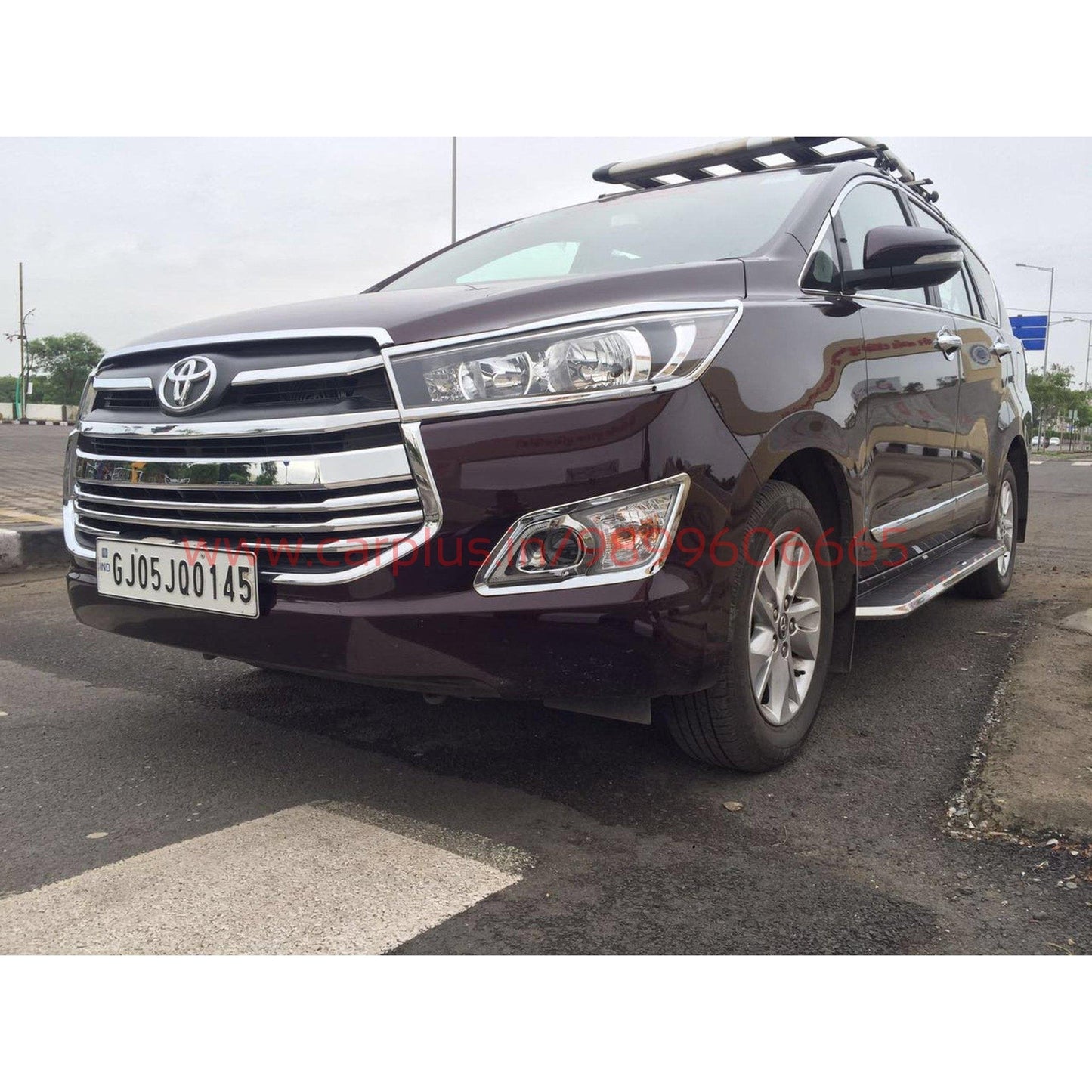 
                  
                    KMH Front Fog Light Cover For Toyota Innova Crysta (2nd GEN) CN LEAGUE EXTERIOR.
                  
                