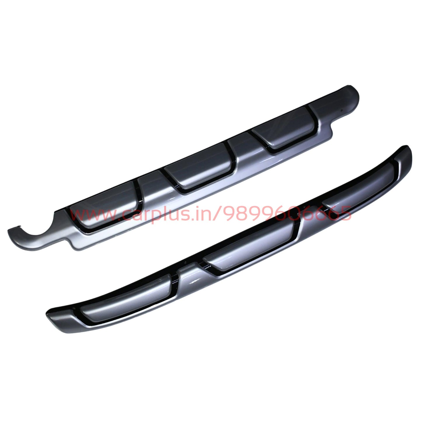 
                  
                    KMH Front & Rear Bumper Skid Plate for Toyota Hycross(Silver//Black)-SKID PLATE-KMH-CARPLUS
                  
                