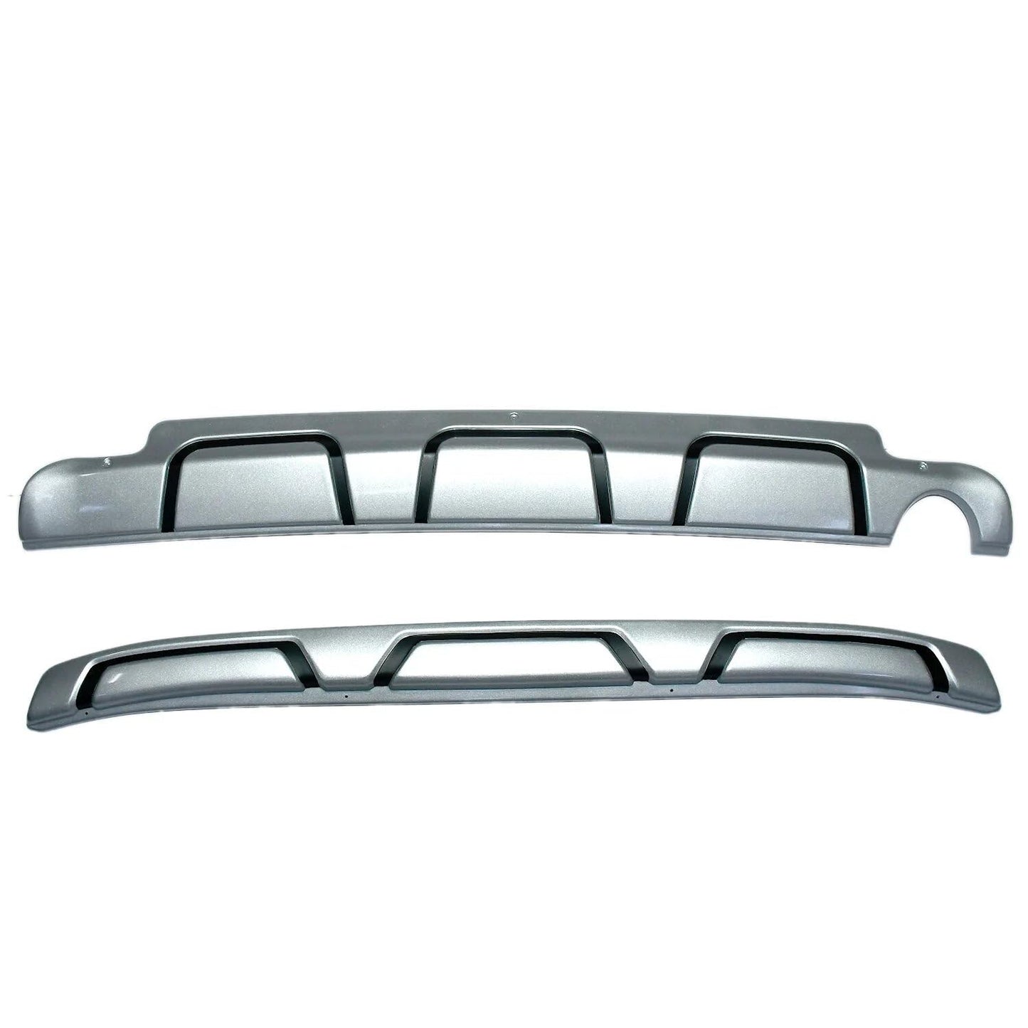 
                  
                    KMH Front & Rear Diffuser for Toyota Hycross(Silver & Black)-REAR DIFFUSER-KMH-CARPLUS
                  
                