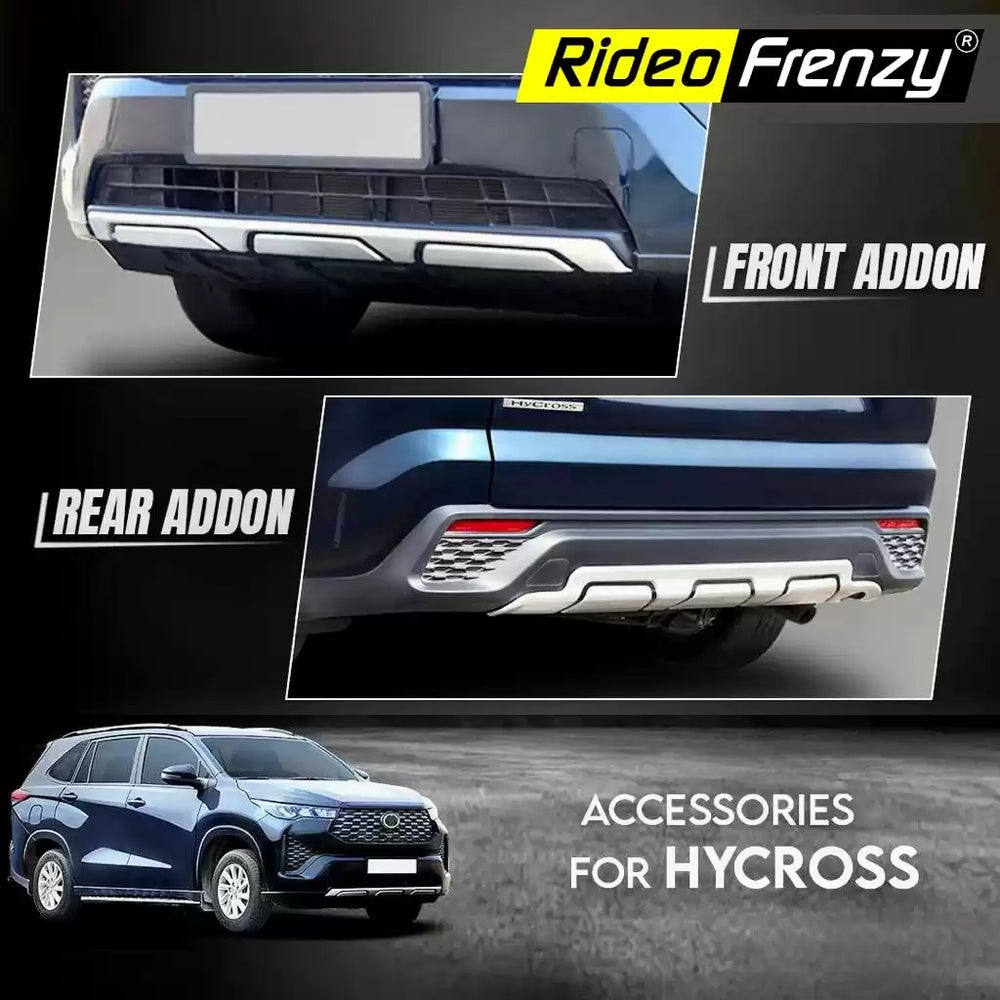 
                  
                    KMH Front & Rear Diffuser for Toyota Hycross(Silver & Black)-REAR DIFFUSER-KMH-CARPLUS
                  
                