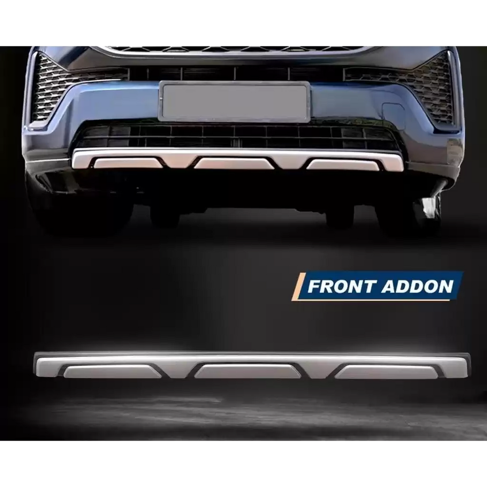 
                  
                    KMH Front & Rear Diffuser for Toyota Hycross(Silver & Black)-REAR DIFFUSER-KMH-CARPLUS
                  
                