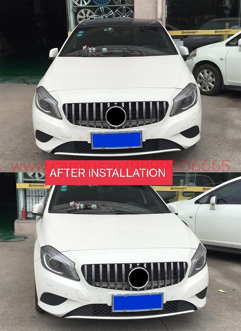 
                  
                    KMH GT Grill For Mercedes A Class W176(2013-2015)(CHROME)-MERCEDES GRILLS-RETRO SOLUTIONS-CARPLUS
                  
                