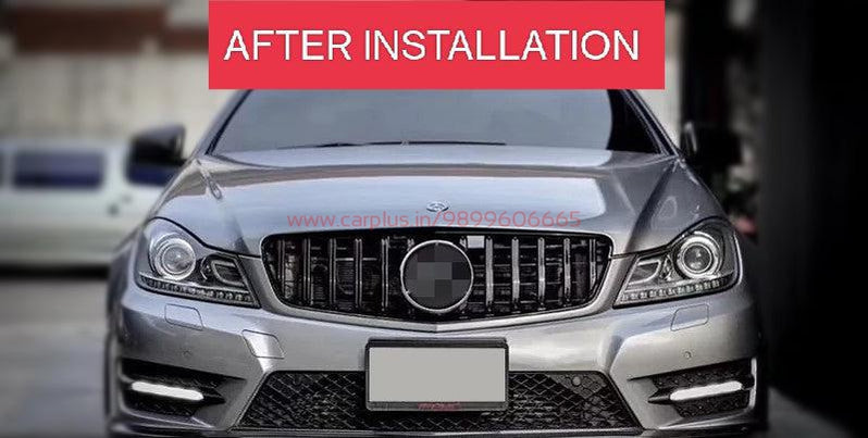 
                  
                    KMH GT Grill For Mercedes C Class W204(2007-2014)(BLACK)-AUDI GRILLS-RETRO SOLUTIONS-CARPLUS
                  
                