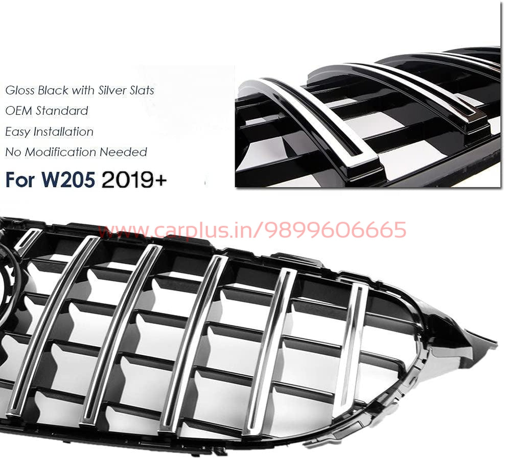 
                  
                    KMH GT Grill For Mercedes C Class w-205(2019-2021)(CHROME)-MERCEDES GRILLS-RETRO SOLUTIONS-CARPLUS
                  
                