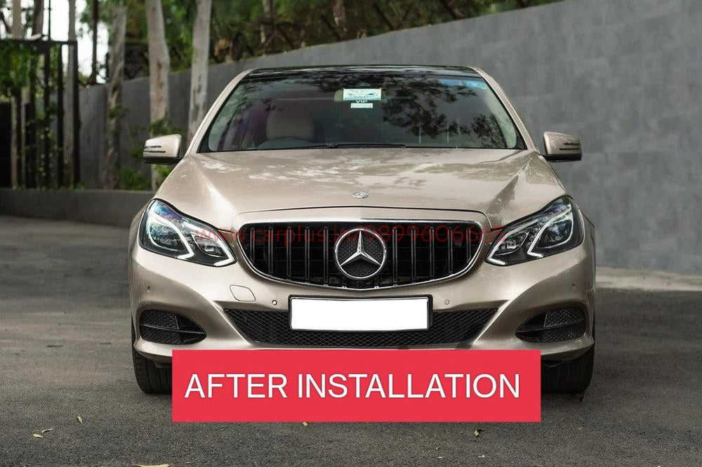 Mercedes Benz W212 E-Class Grille Glossy black grille – 55tech Motors