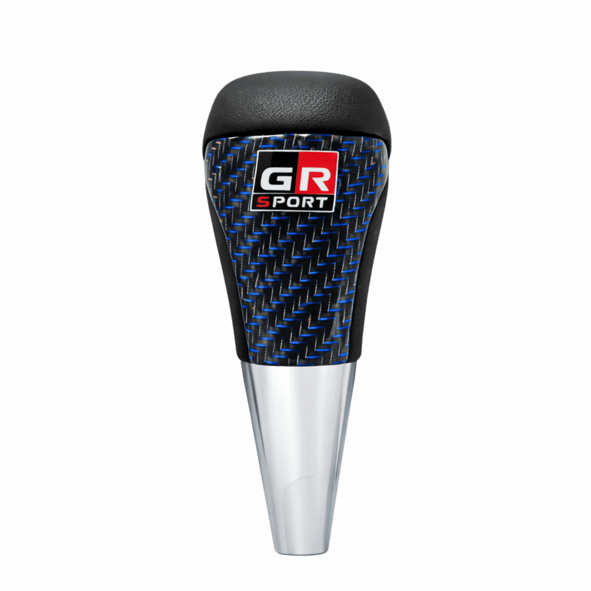 
                  
                    KMH Gear Knob for Toyota Fortuner-GEAR KNOB-KMH-Automatic-Real Carbon-GR Blue-CARPLUS
                  
                